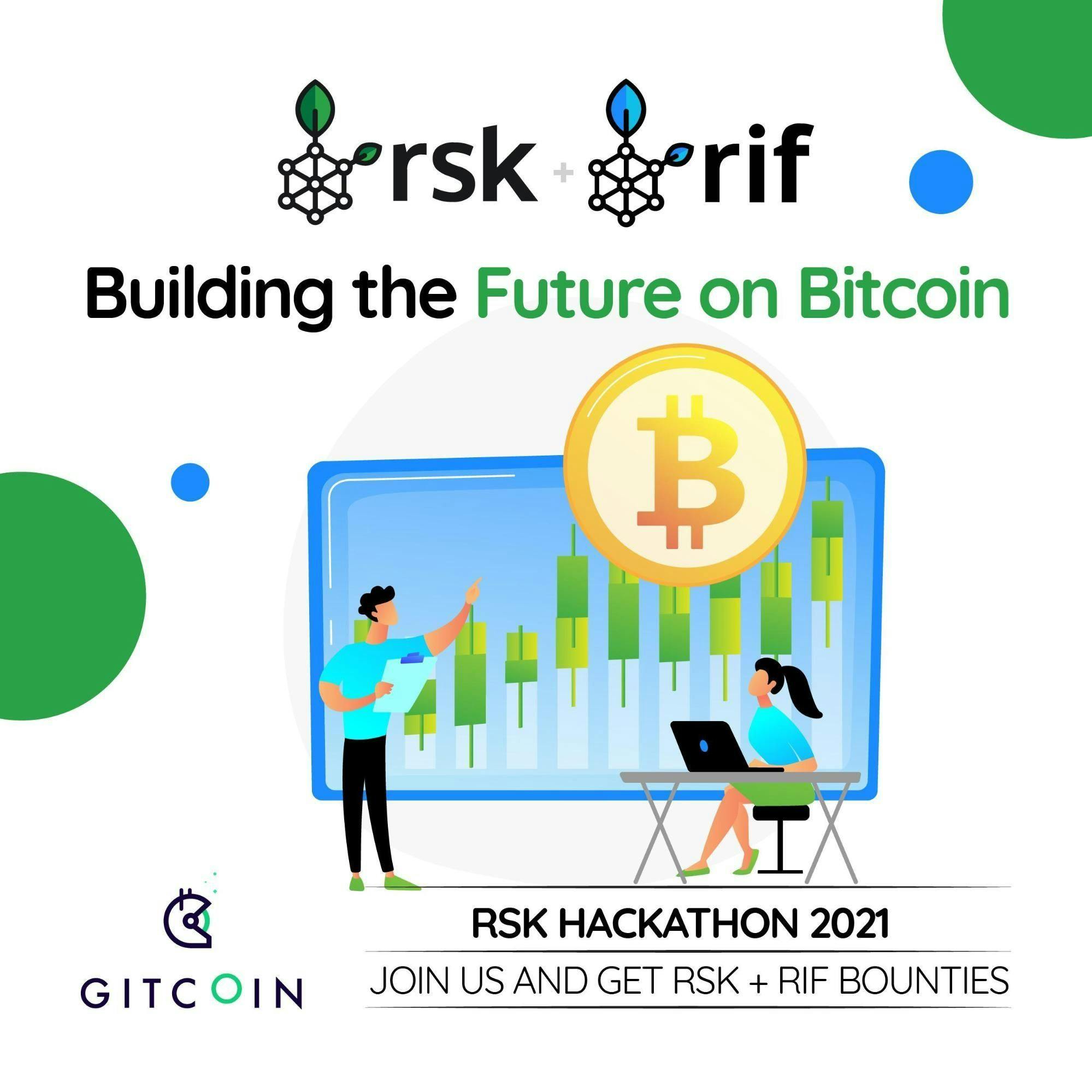 featured image - RSK Gitcoin Hackathon: Building the Future on Bitcoin