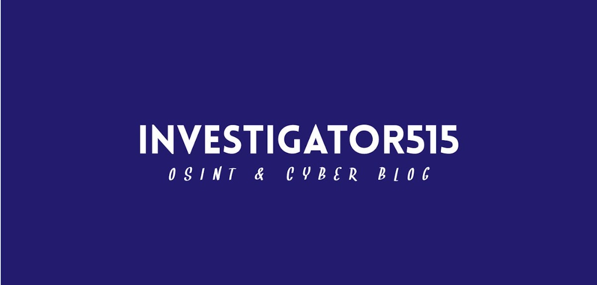 featured image - Investigator515 - An Introduction