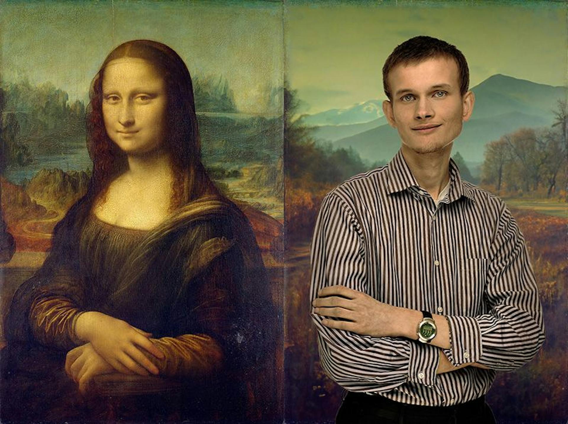 featured image - A Visionary's Journey: 
Unveiling Vitalik Buterin's Iconic Portrait