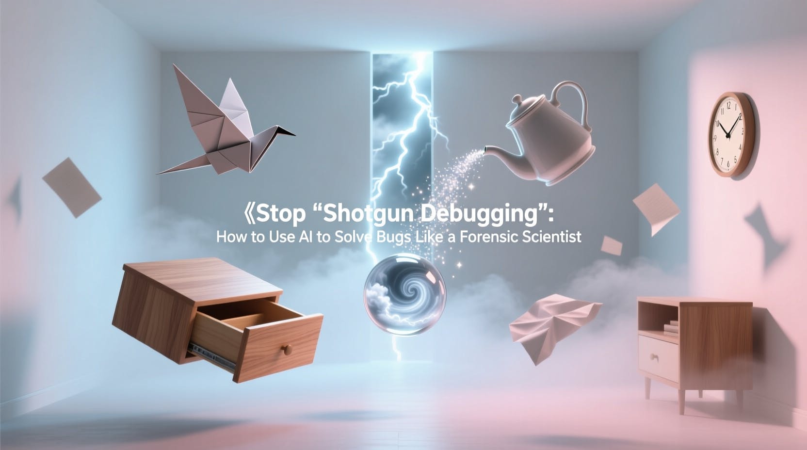 /stop-shotgun-debugging-how-to-use-ai-to-solve-bugs-like-a-forensic-scientist feature image