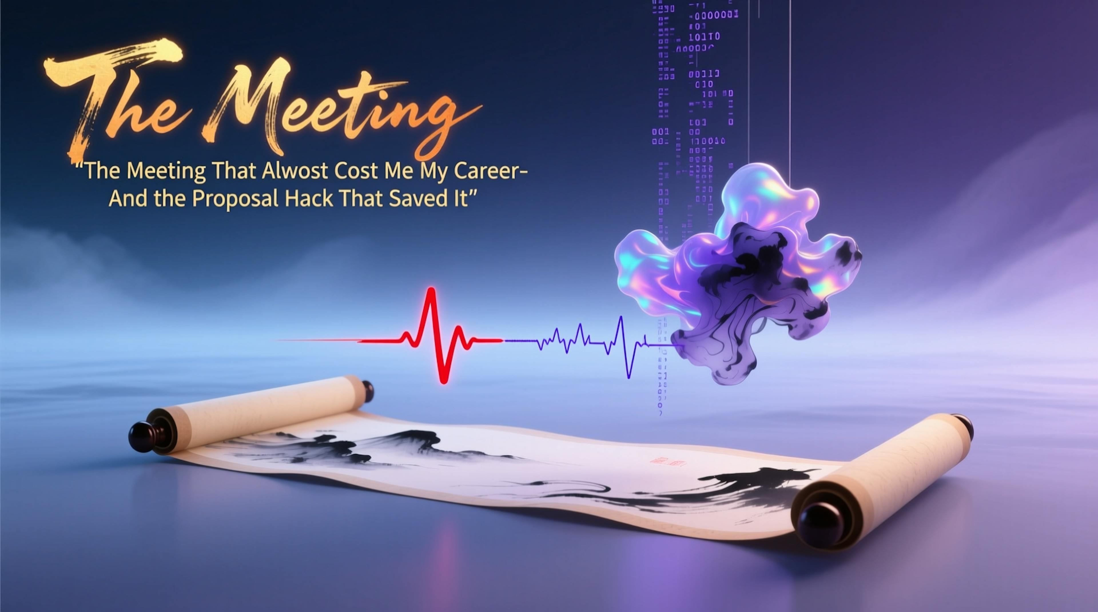 featured image - The Meeting That Almost Cost Me My Career—and the Proposal Hack That Saved It