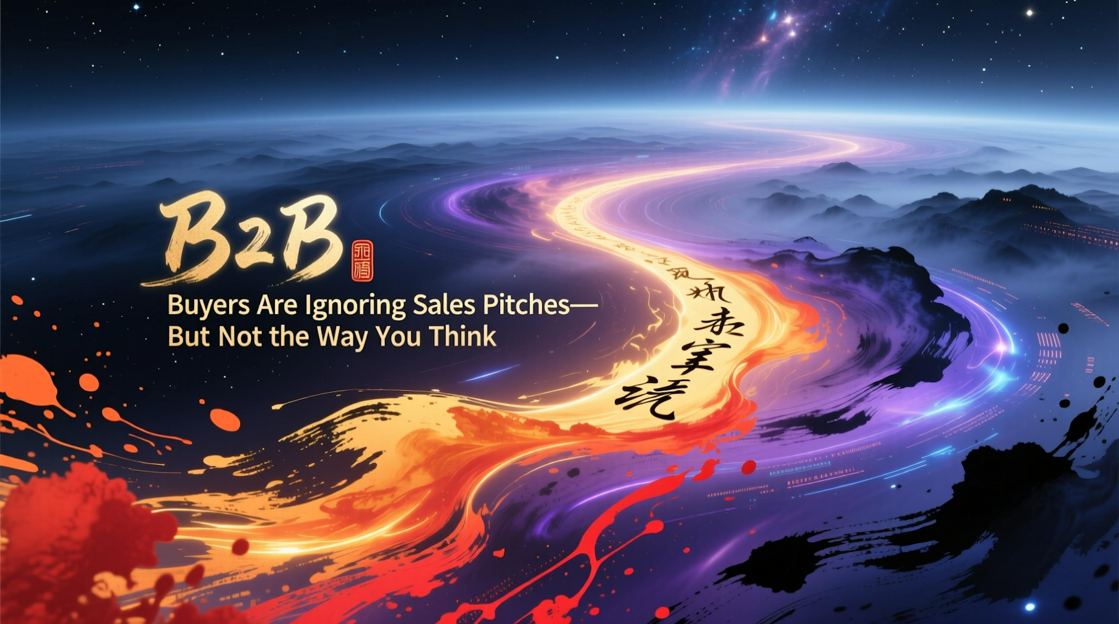 featured image - B2B Buyers Are Ignoring Sales Pitches - But Not the Way You Think