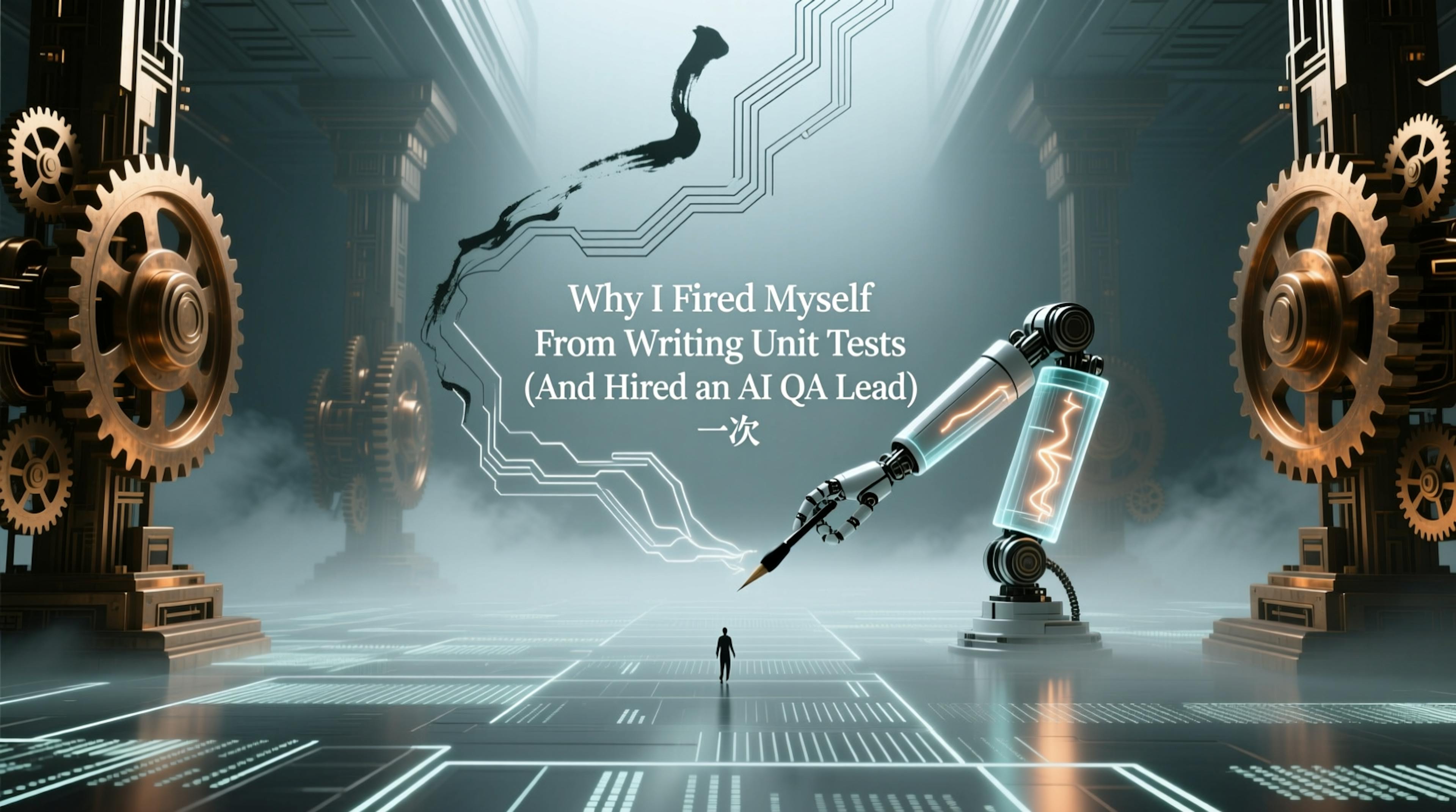 featured image - Why I Fired Myself From Writing Unit Tests (And Hired an AI QA Lead)