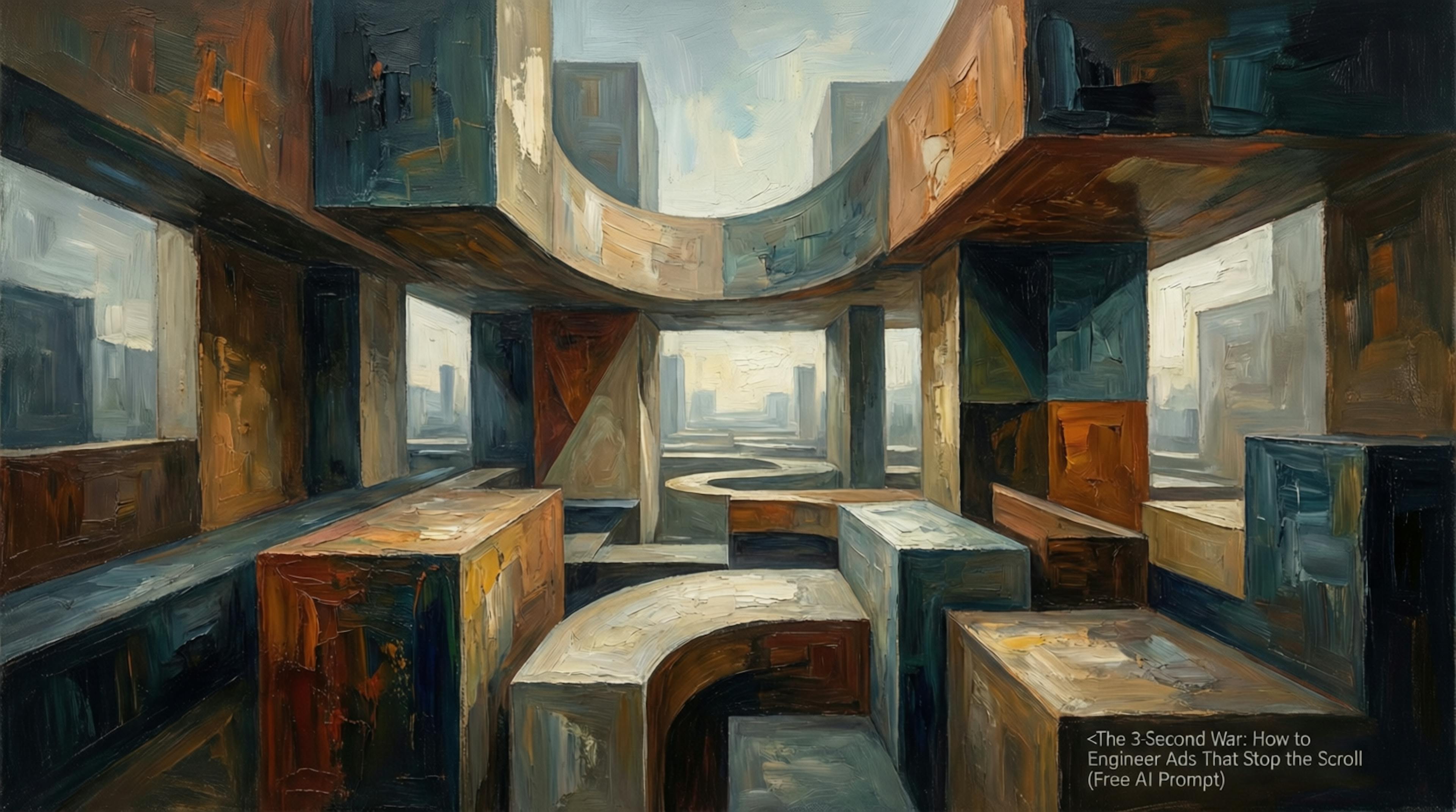 featured image - The 3-Second War: How to Engineer Ads That Stop the Scroll (Free AI Prompt)