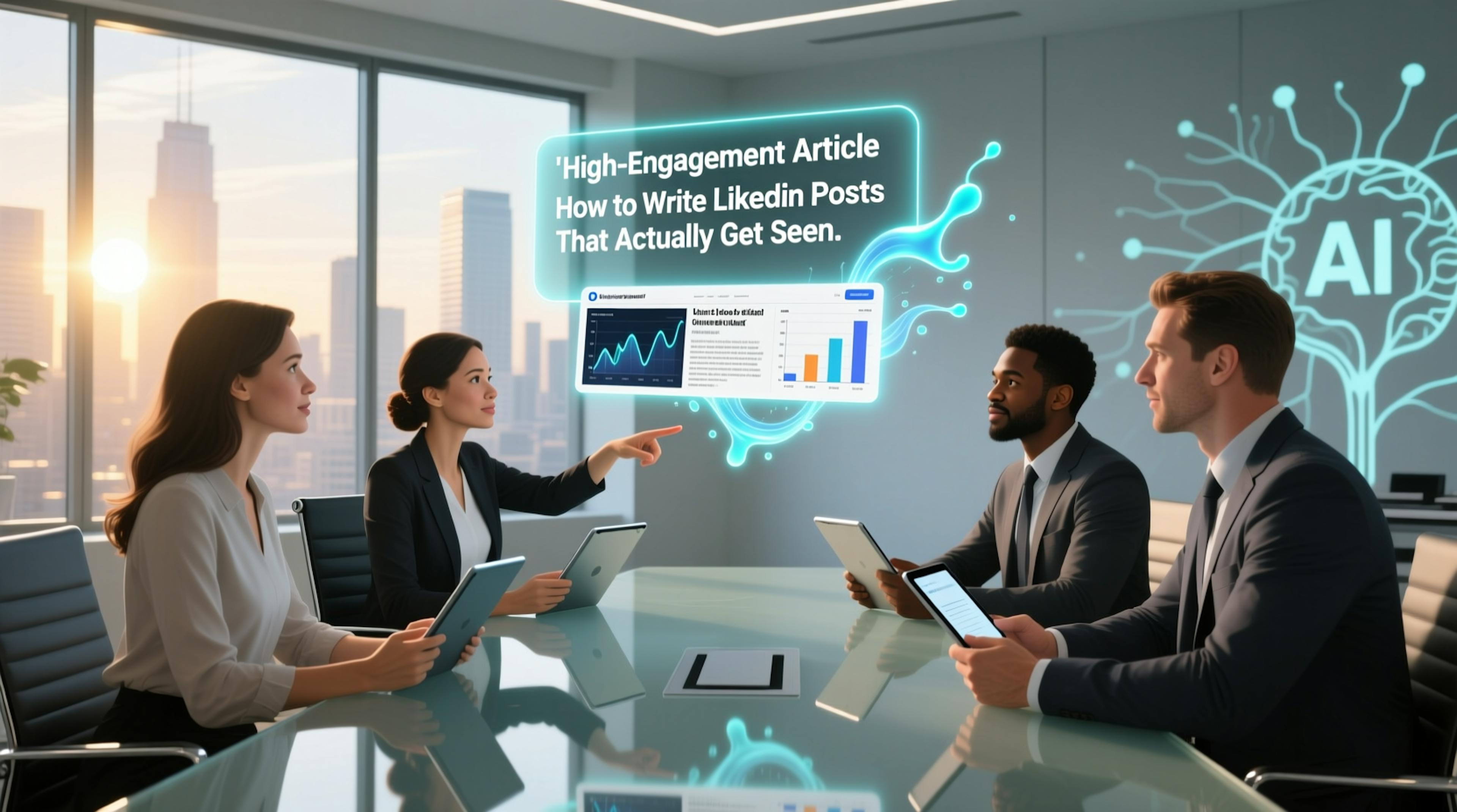 featured image - How I Built an AI Prompt That Writes LinkedIn Articles That Actually Get Read