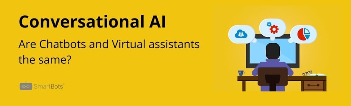 featured image - Chatbot vs Virtual Assistants: The 4 Key Differences