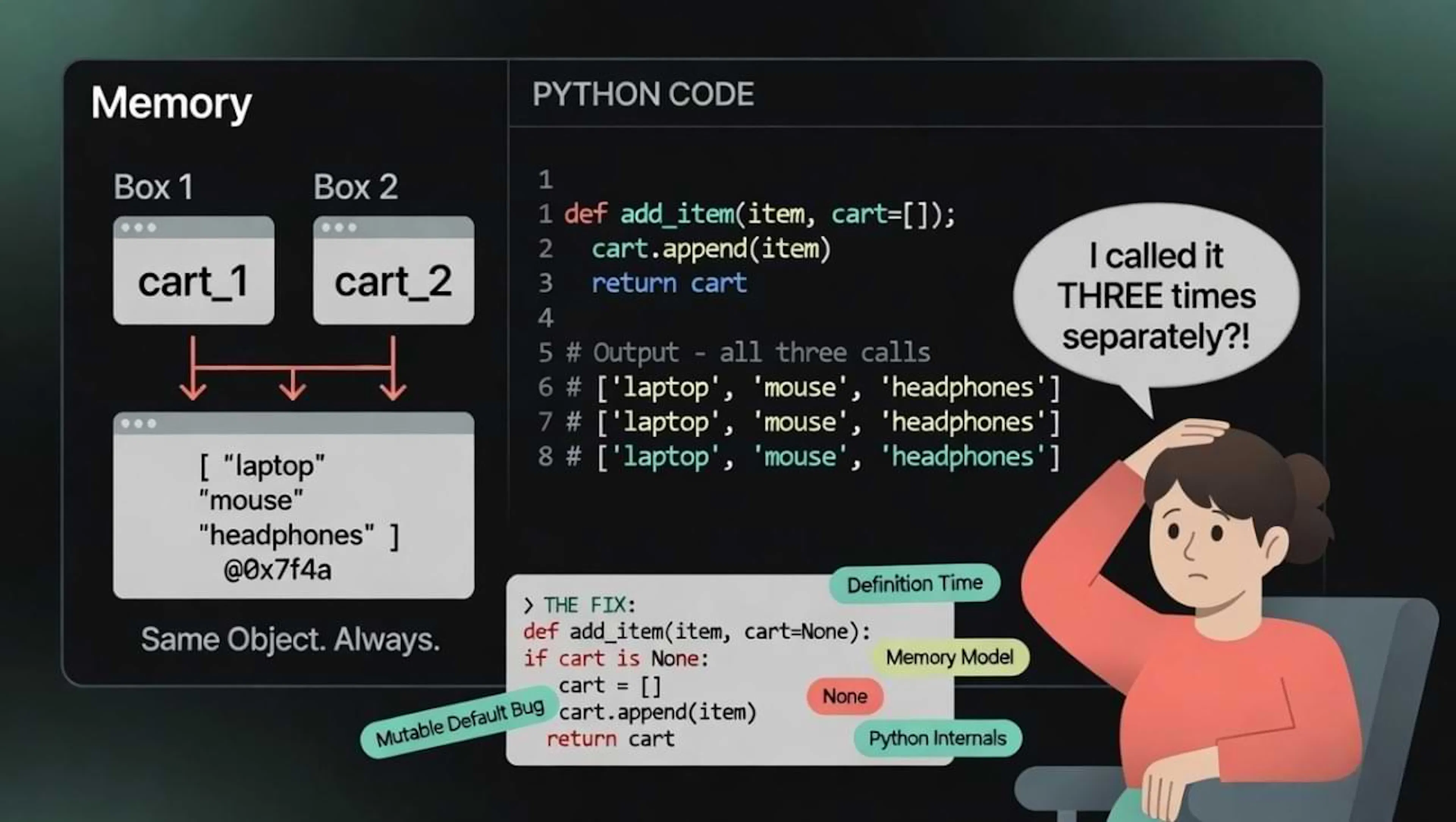 featured image - Why Your Python Functions Are Secretly Changing Data You Never Passed to Them