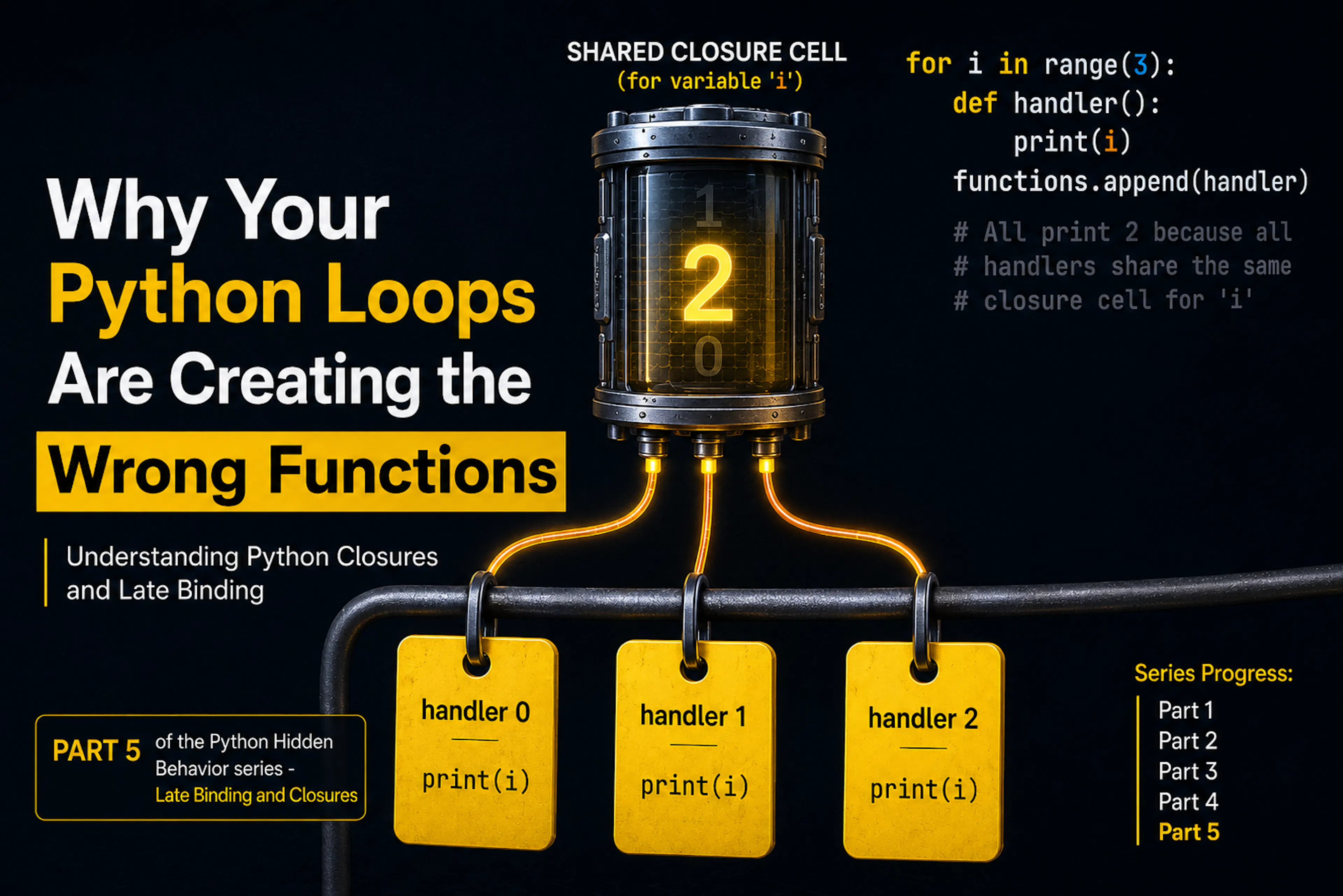 featured image - Why Your Python Loops Are Creating the Wrong Functions