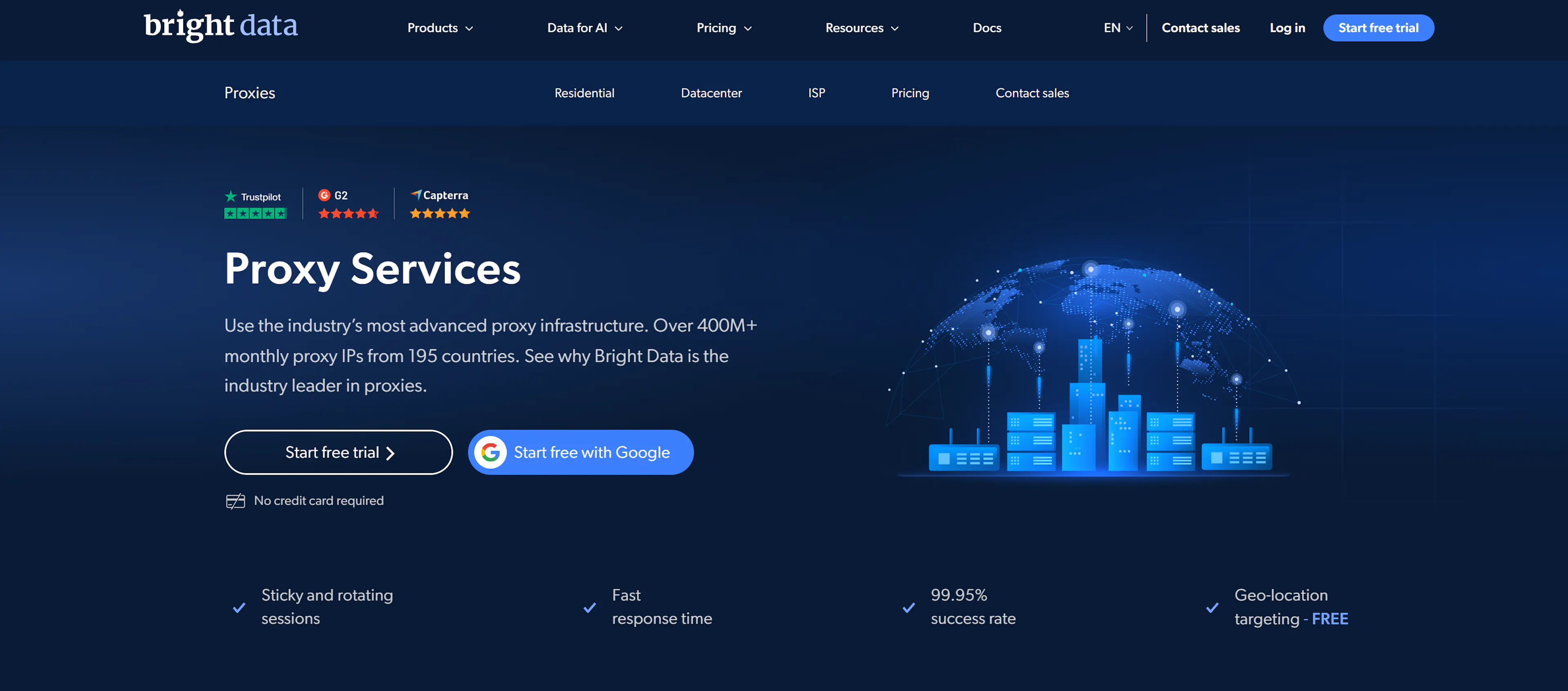 Bright Data's proxy offering