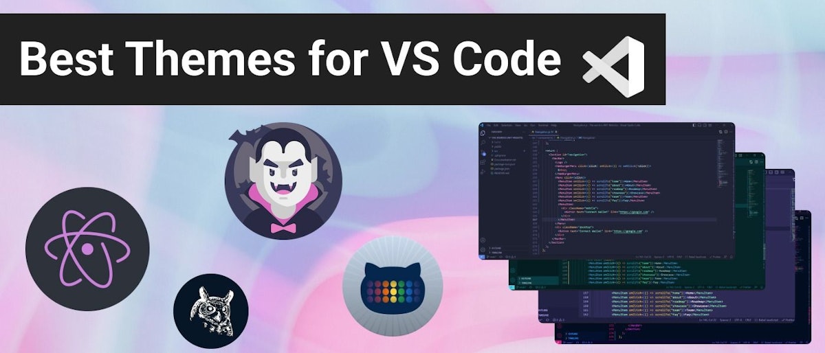 featured image - Top 10 Popular VS Code Themes You Need to Try in 2023