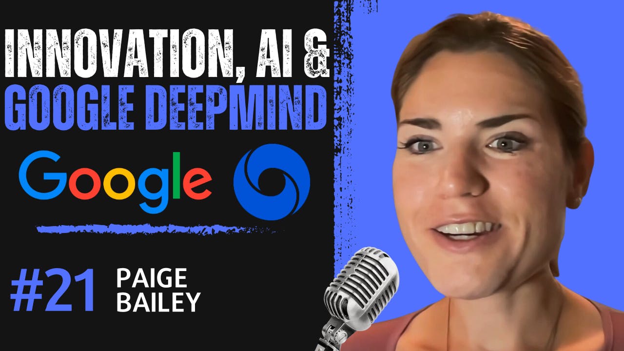 /paige-bailey-pioneering-generative-ai-in-product-management-at-google-deepmind feature image