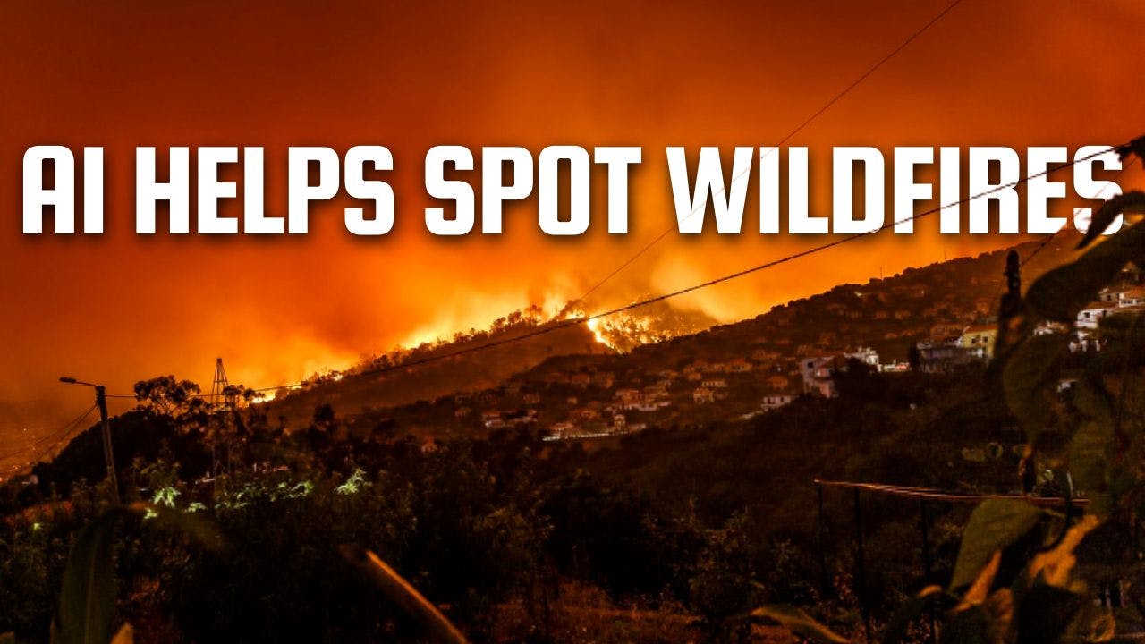 featured image - How AI Can Spot Wildfires Faster Than Humans 