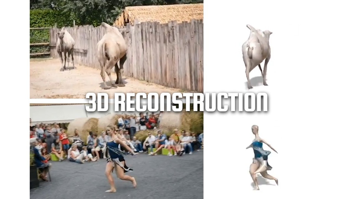featured image - 3D Articulated Shape Reconstruction from Videos