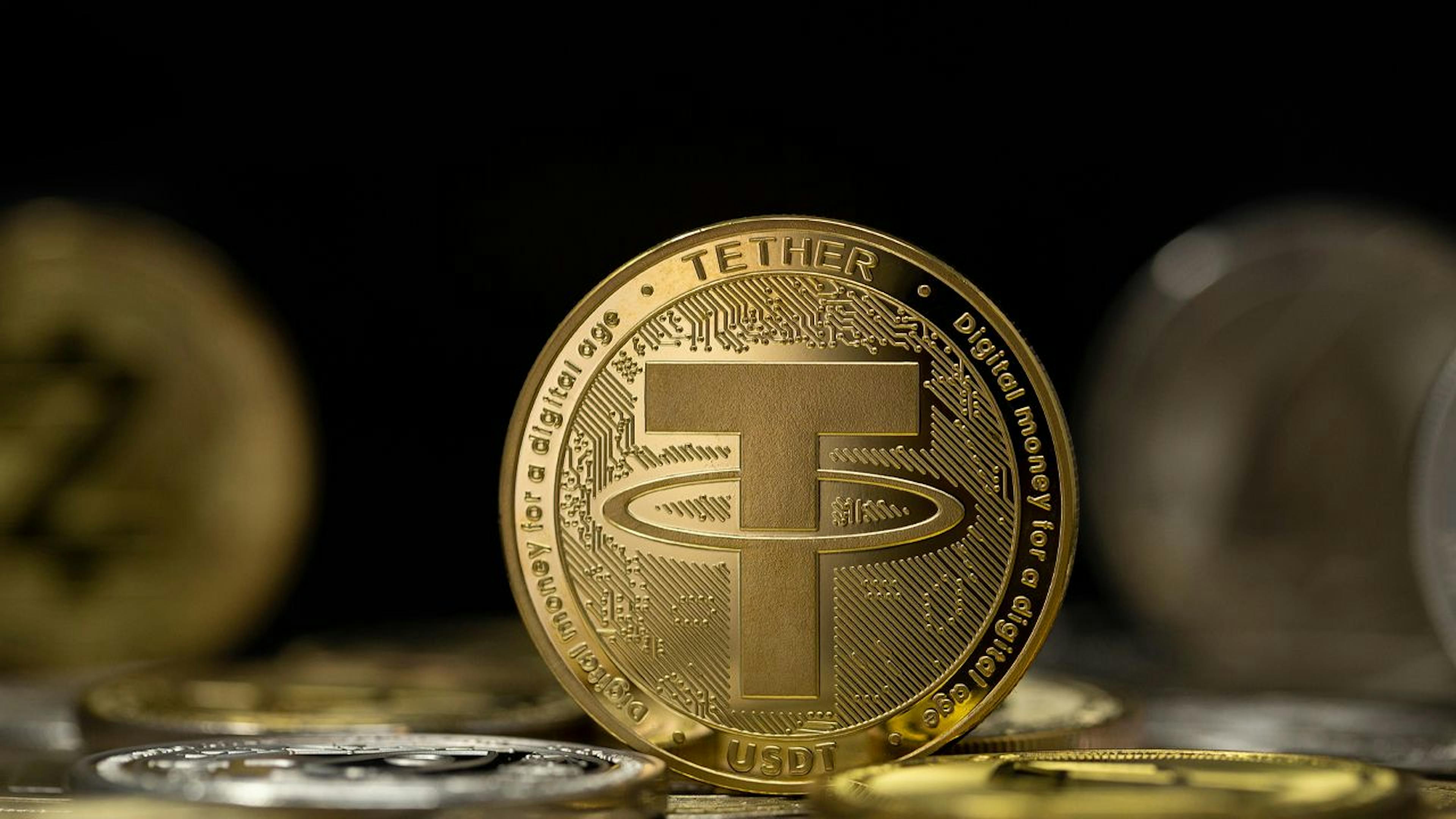 featured image - Tether - Is It as Stable as Thought. What Might the $10 Billion Contraction Mean?
