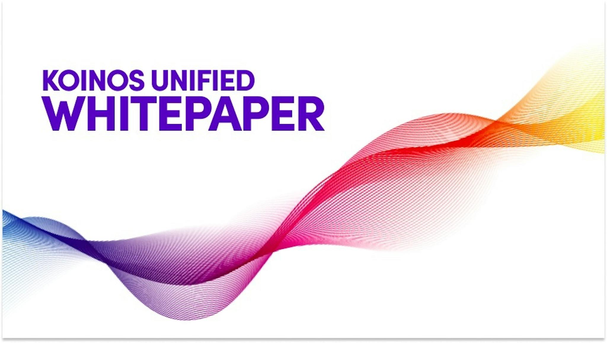 featured image - Koinos Unified Whitepaper: The evolving blockchain with free-to-use dApps and proof-of-burn decentralization | by Andrew Levine | Koinos Group | Jul, 2022 | Medium