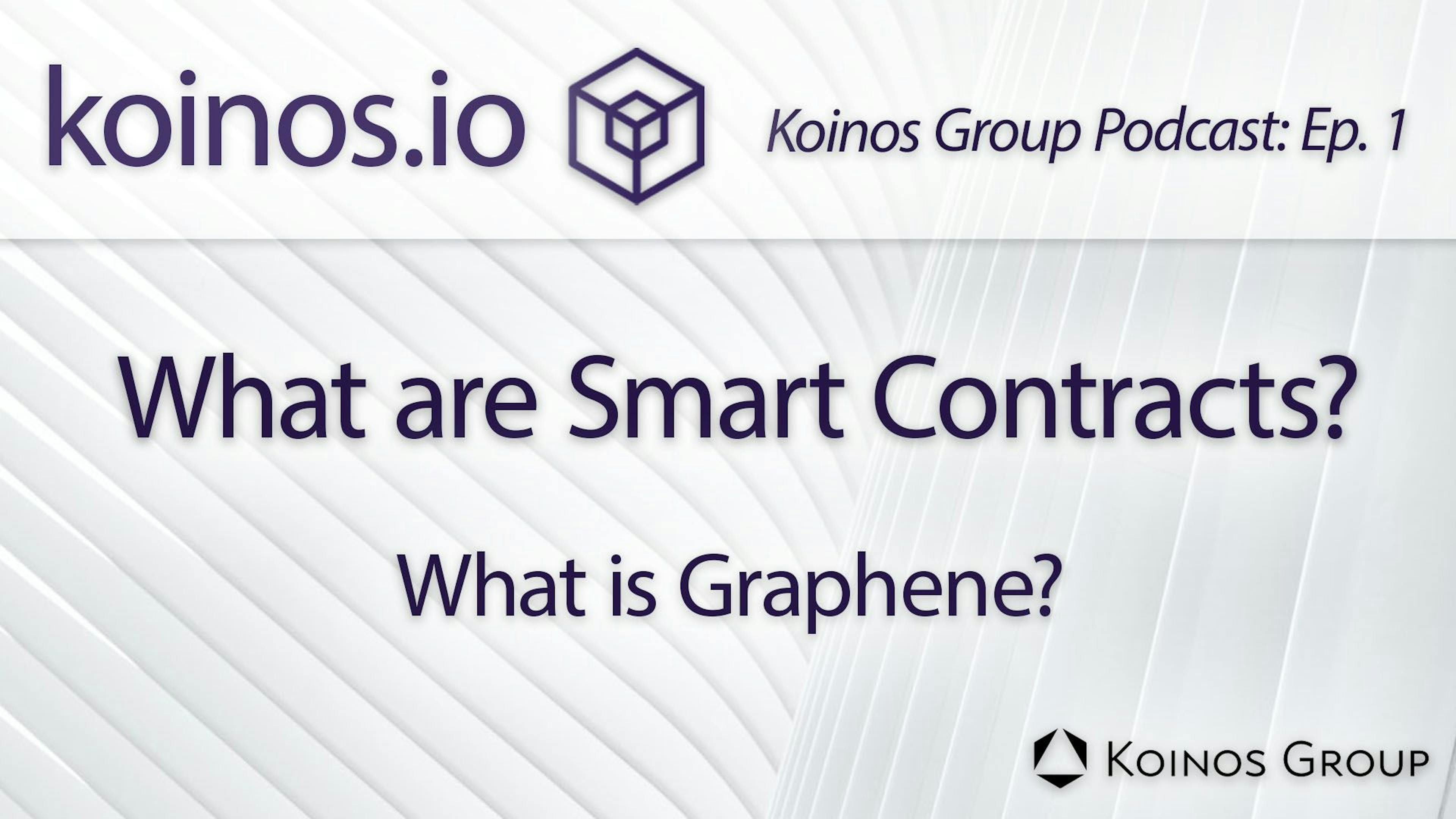 featured image - An Introduction to Smart Contracts and Graphene