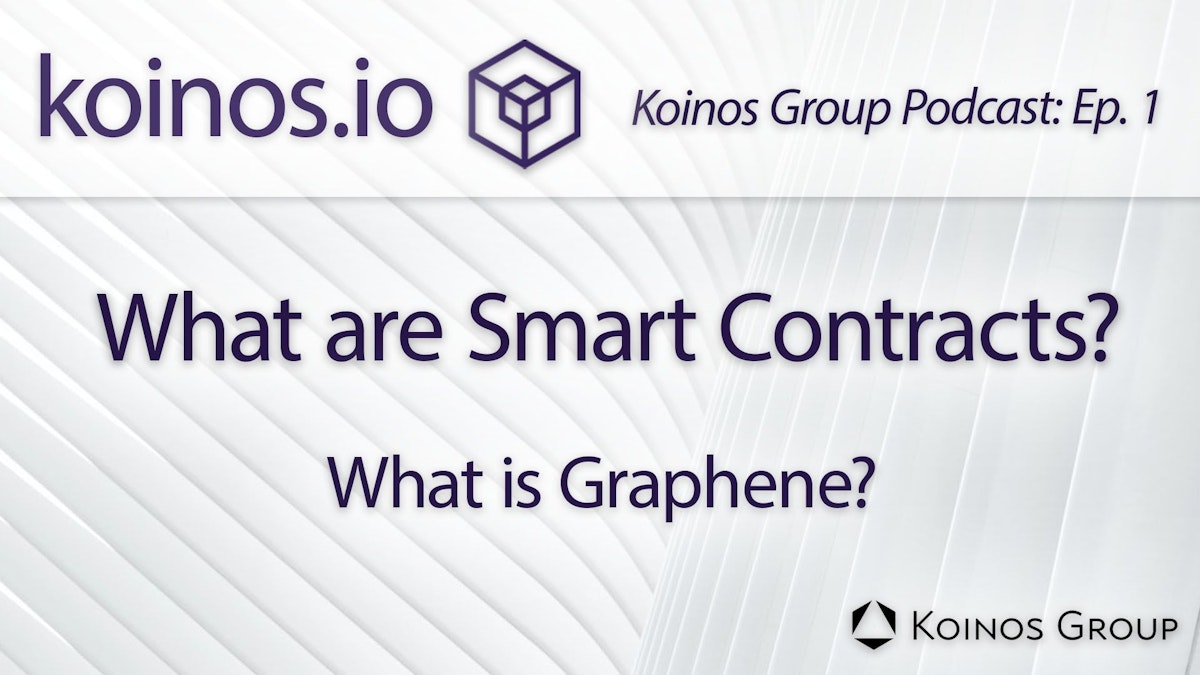featured image - An Introduction to Smart Contracts and Graphene