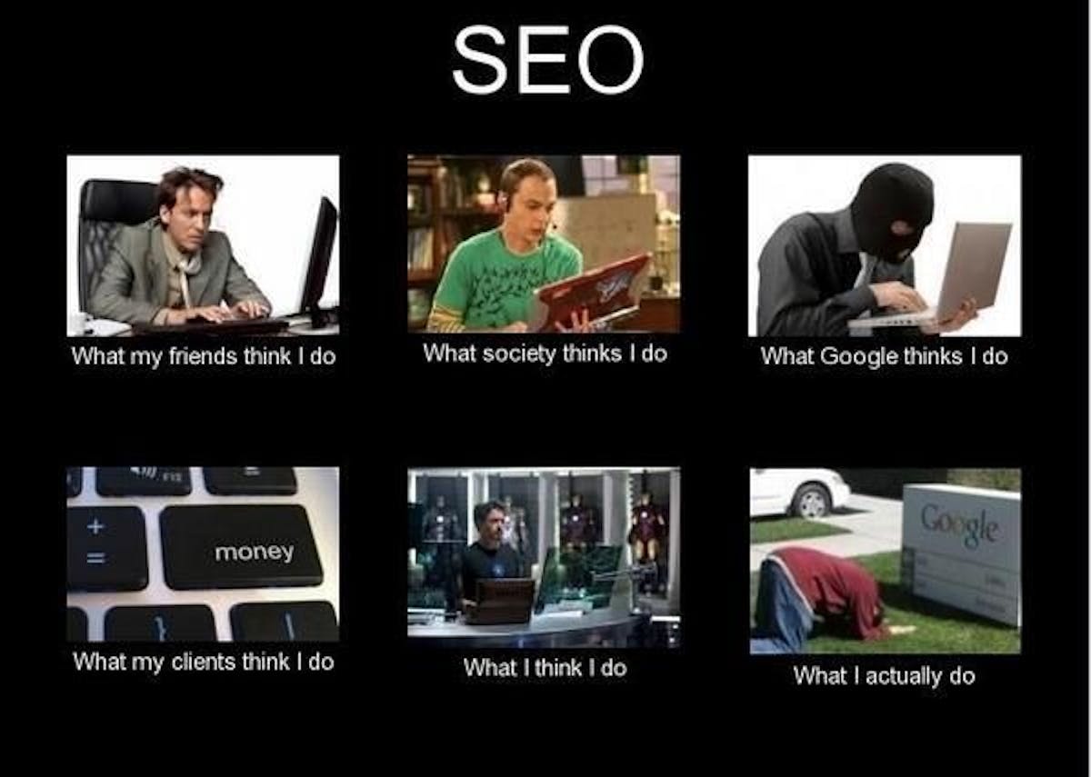 SEO in a meme