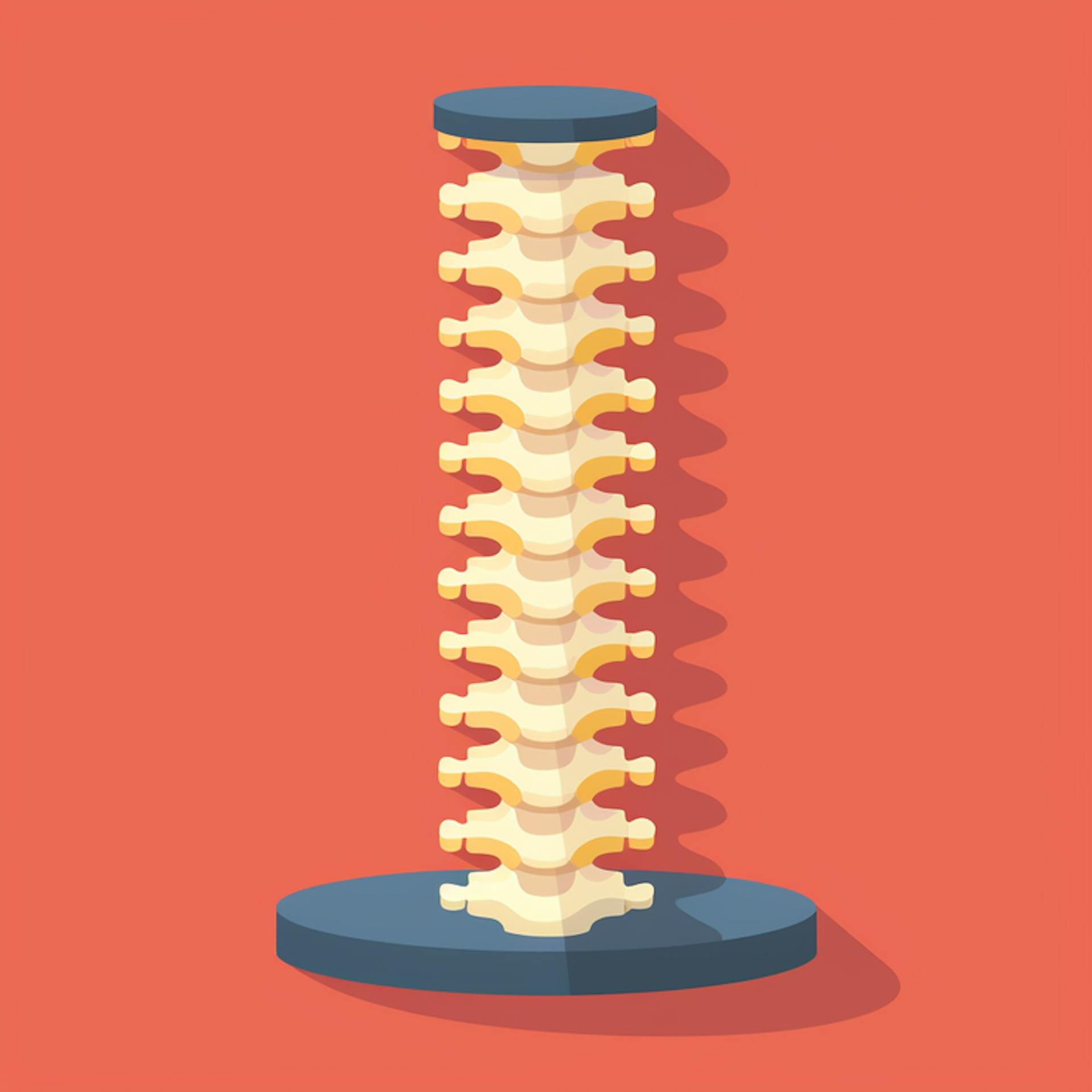 Illustrative image of a spine