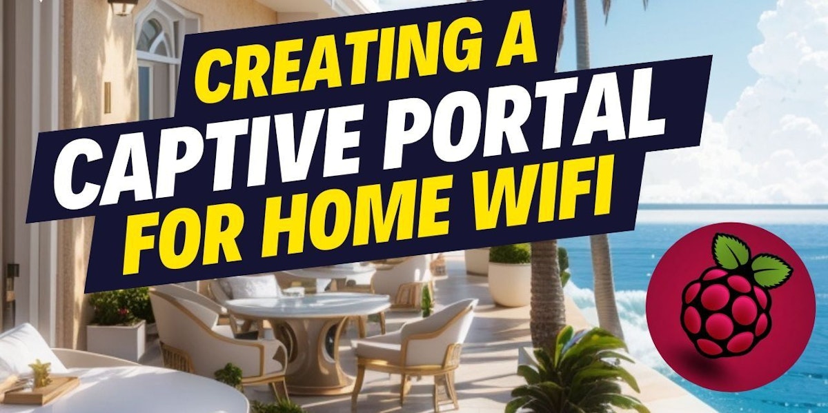 featured image - How to Create a Custom Captive Portal for Home WiFi with Raspberry Pi and AI 