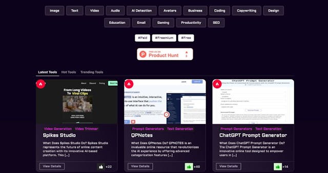 /the-10-best-directories-for-ai-tools feature image
