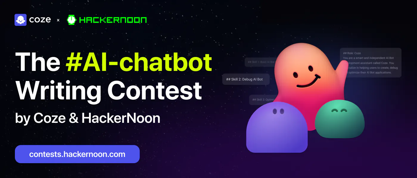featured image - #AI-Chatbot 글쓰기 콘테스트에 참여하고 $7000 이상의 상금을 놓고 경쟁하세요