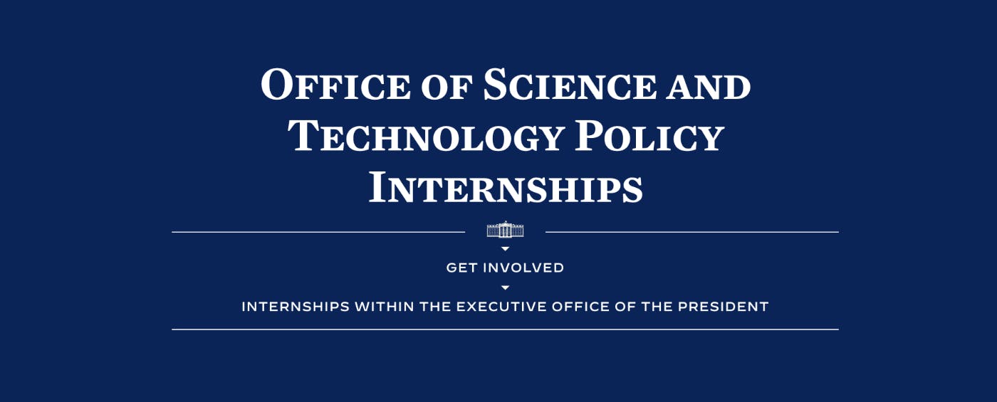 featured image - Shape America's Future: Join the White House OSTP Internship Program
