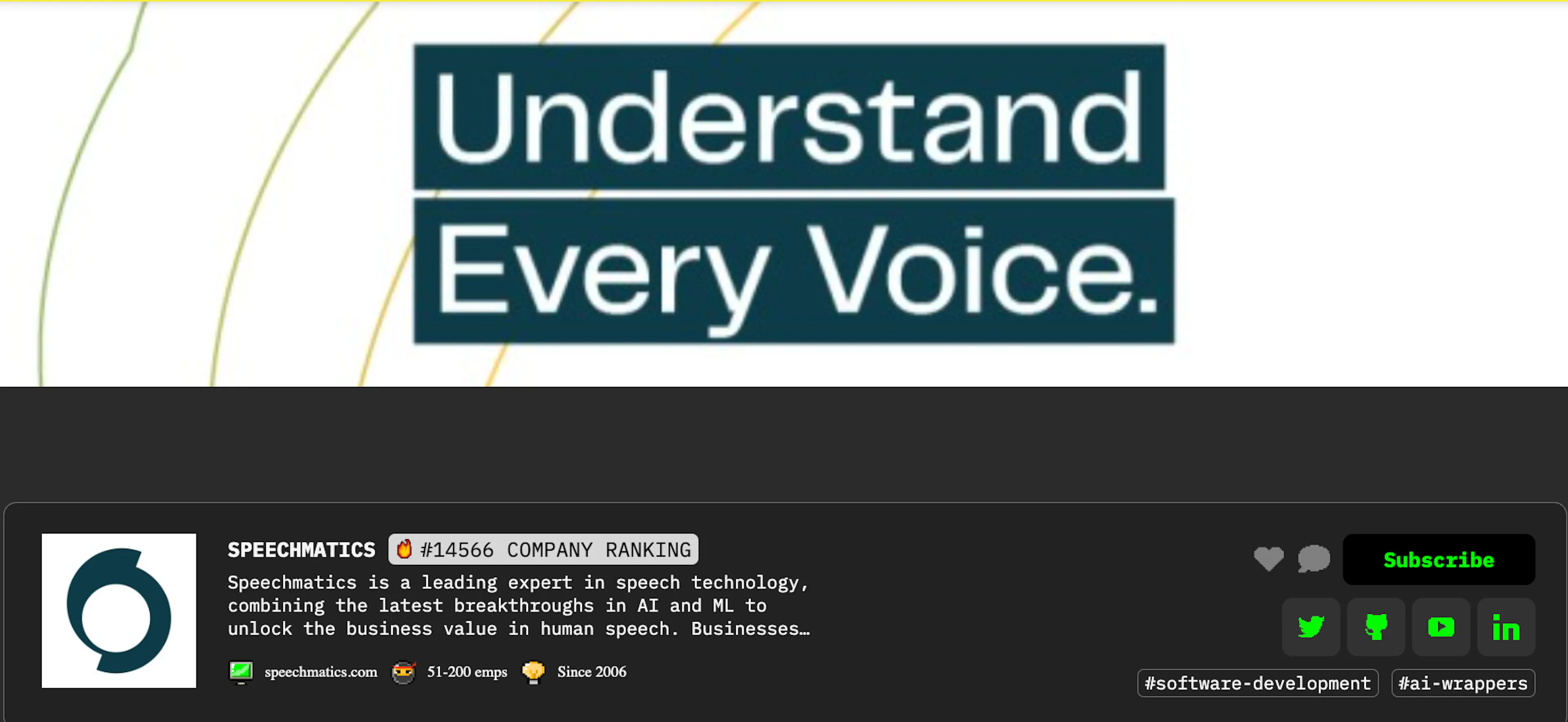 featured image - Meet Speechmatics: HackerNoon Company of the Week
