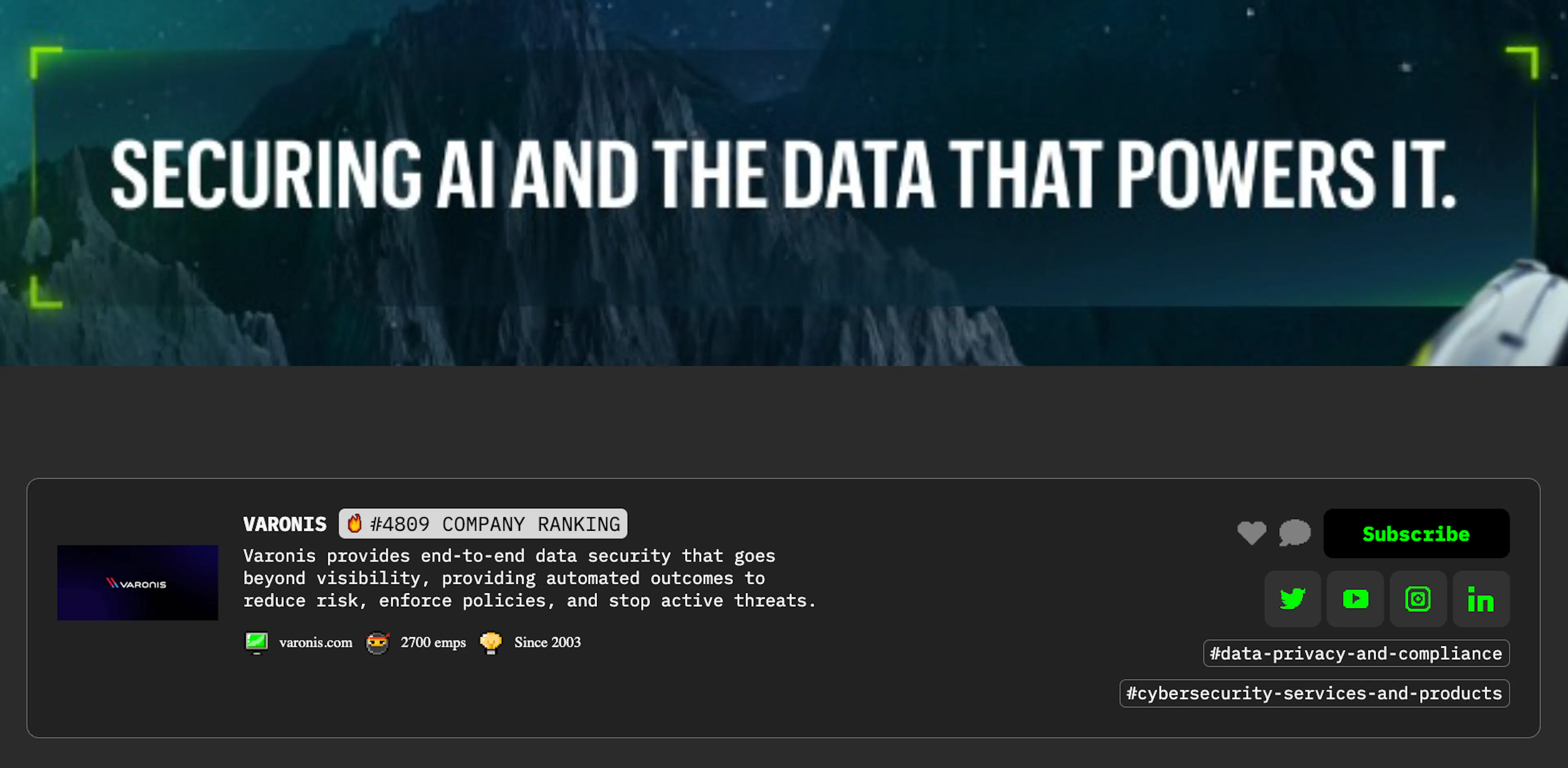 featured image - Meet Varonis: HackerNoon Company of the Week