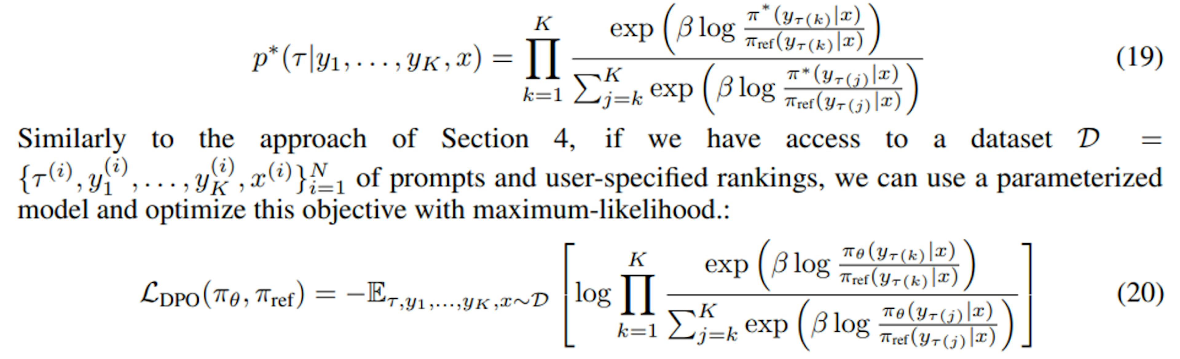 featured image - Deriving the DPO Objective Under the Plackett-Luce Model