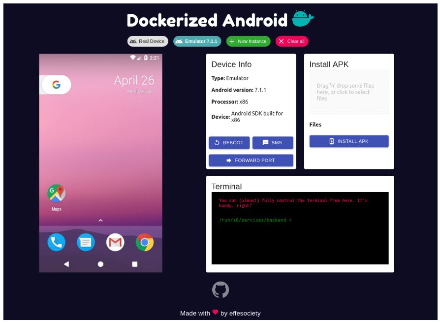 /dockerized-android-architecture feature image