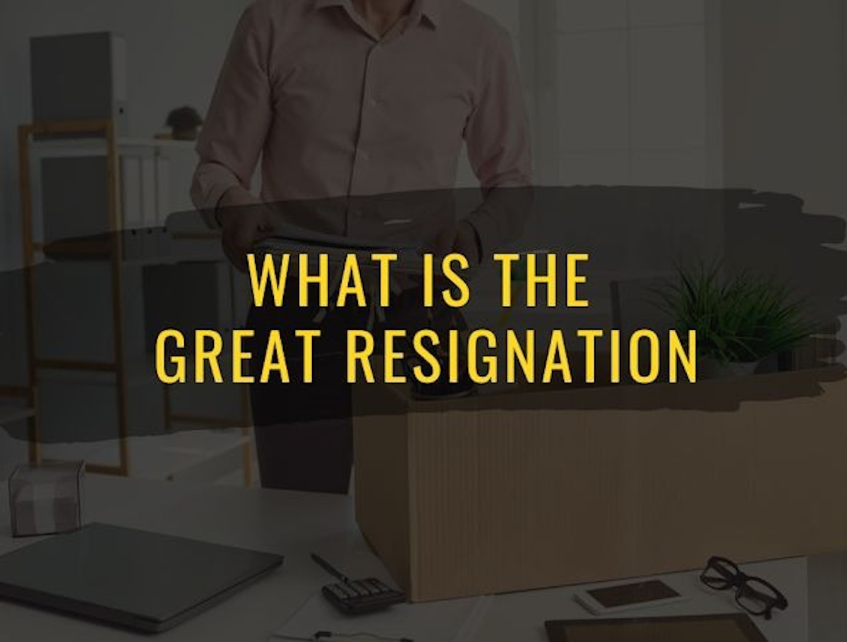 featured image -  The Great Resignation at a Glance 