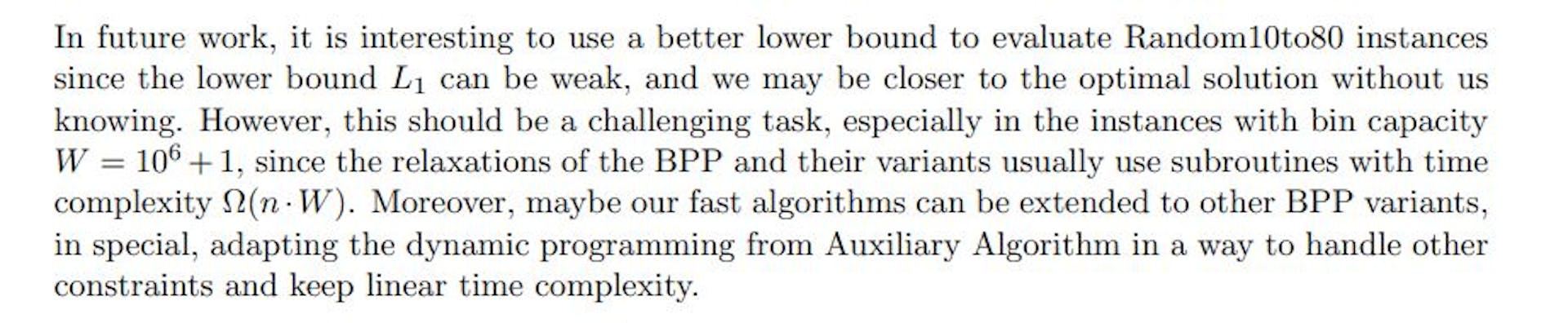 featured image - Fast Neighborhood Search Heuristics for the Colorful Bin Packing Problem: Conclusion and References