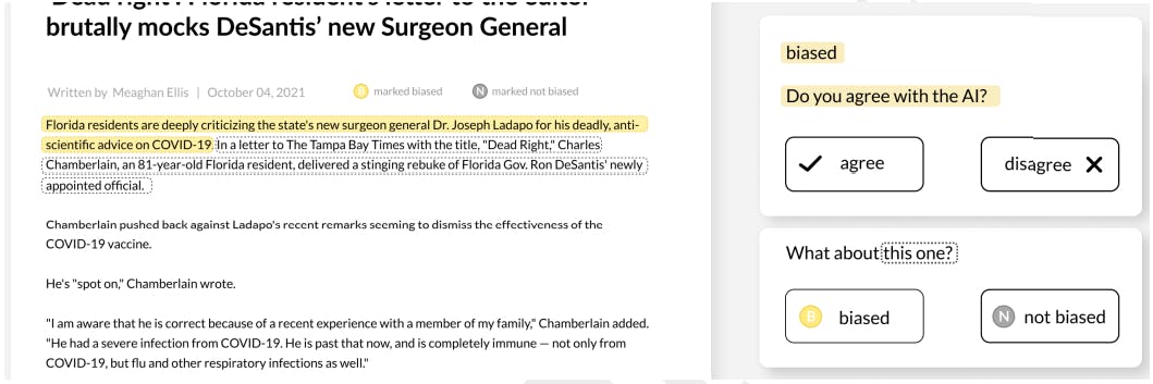 Color-Coded Bias Warnings Boost Accuracy and Efficiency in AI Feedback | HackerNoon