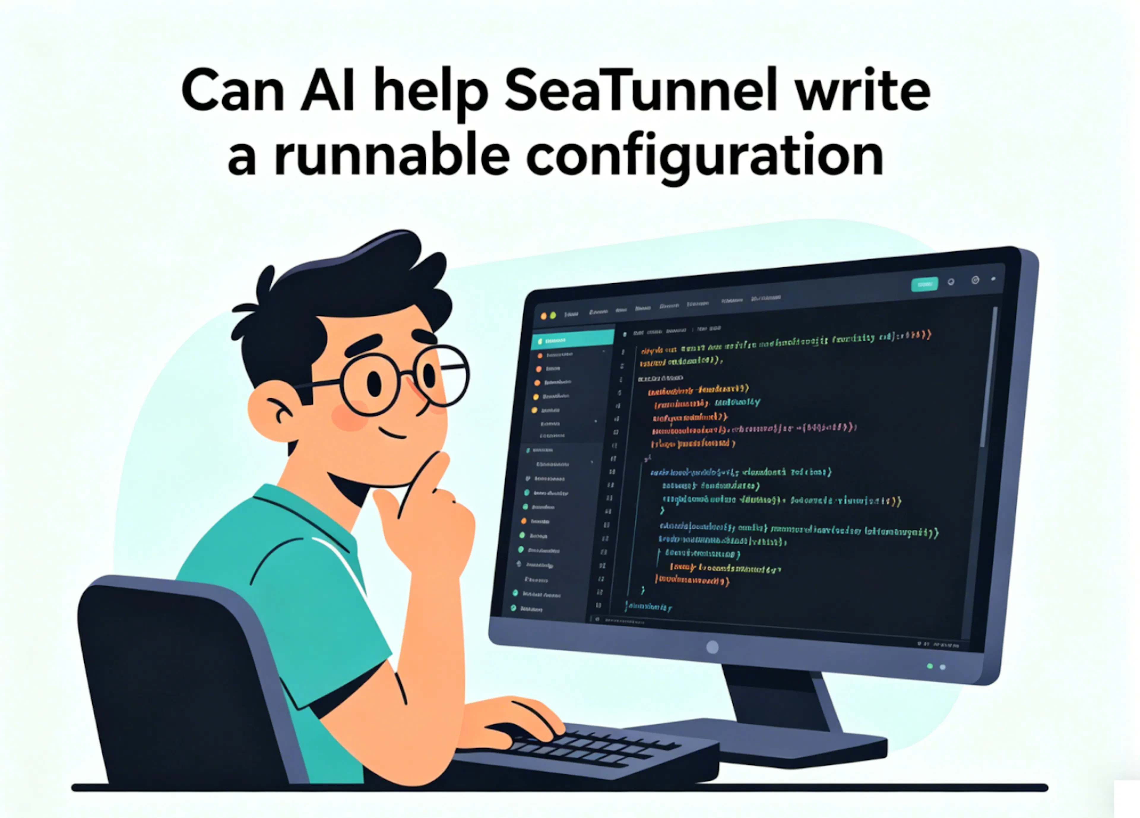 featured image - Can You Turn “What I Want to Do” into a Runnable SeaTunnel Config with AI?