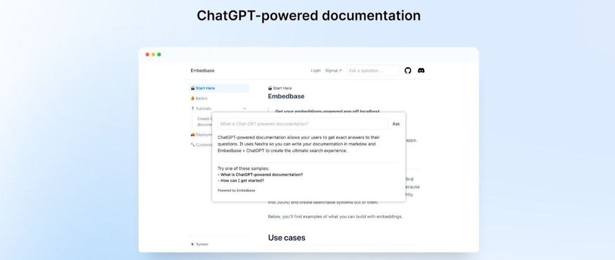 featured image - Building a ChatGPT-Powered Markdown Documentation 