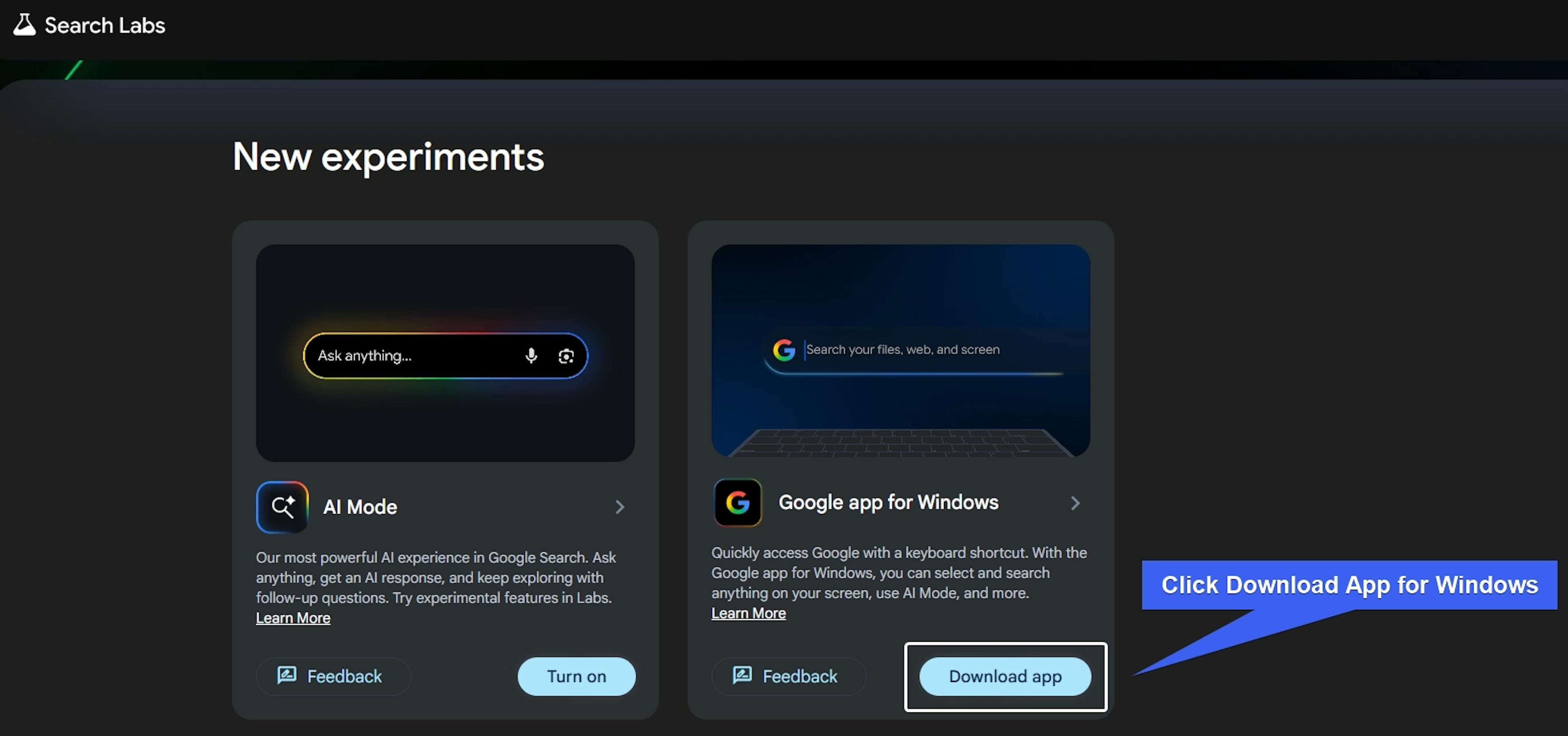 featured image - How to Download and Use Google’s Search App on Windows 11