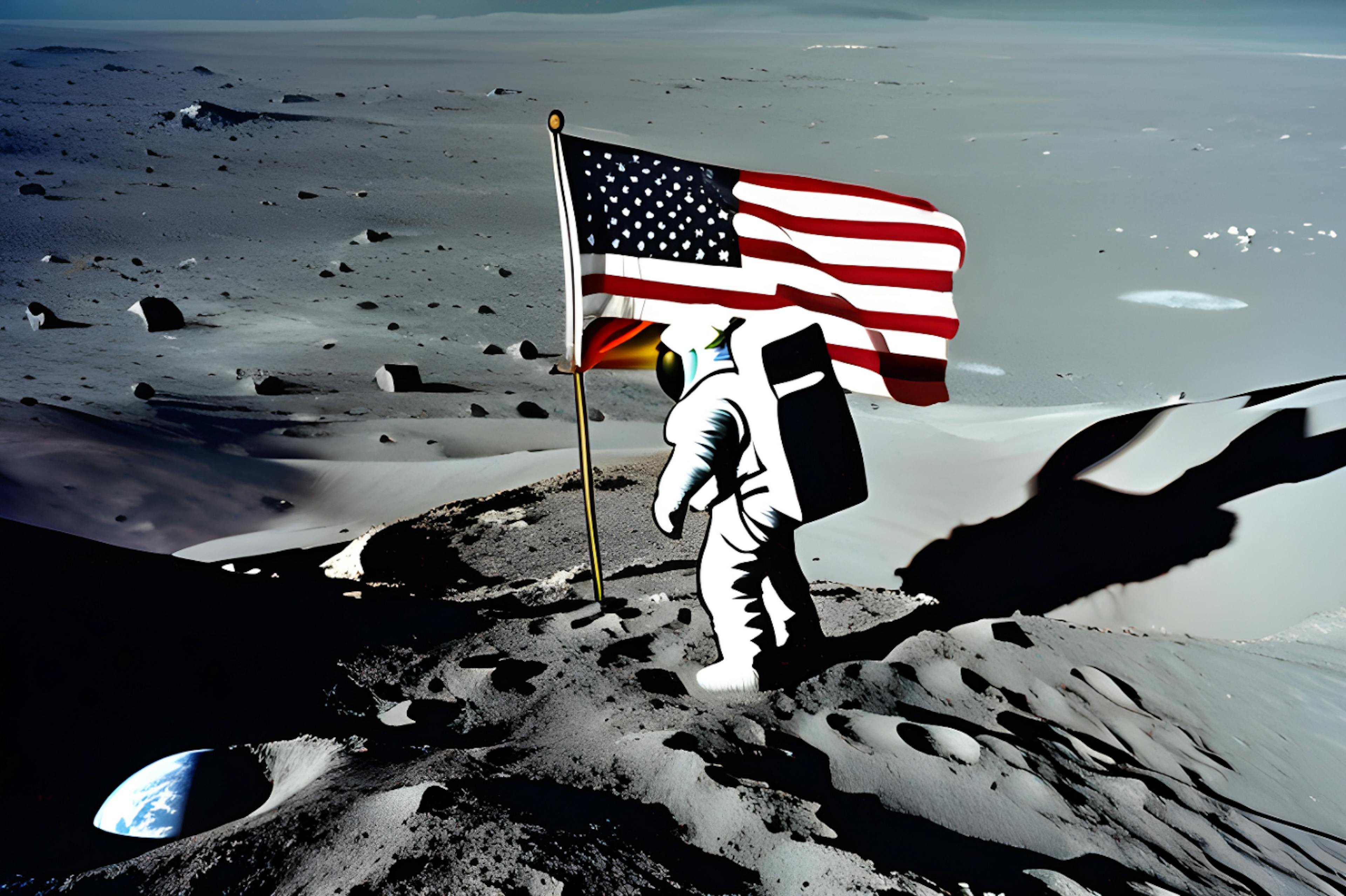 featured image - 太空治理：美国为负责任和可持续的地月探索铺平道路