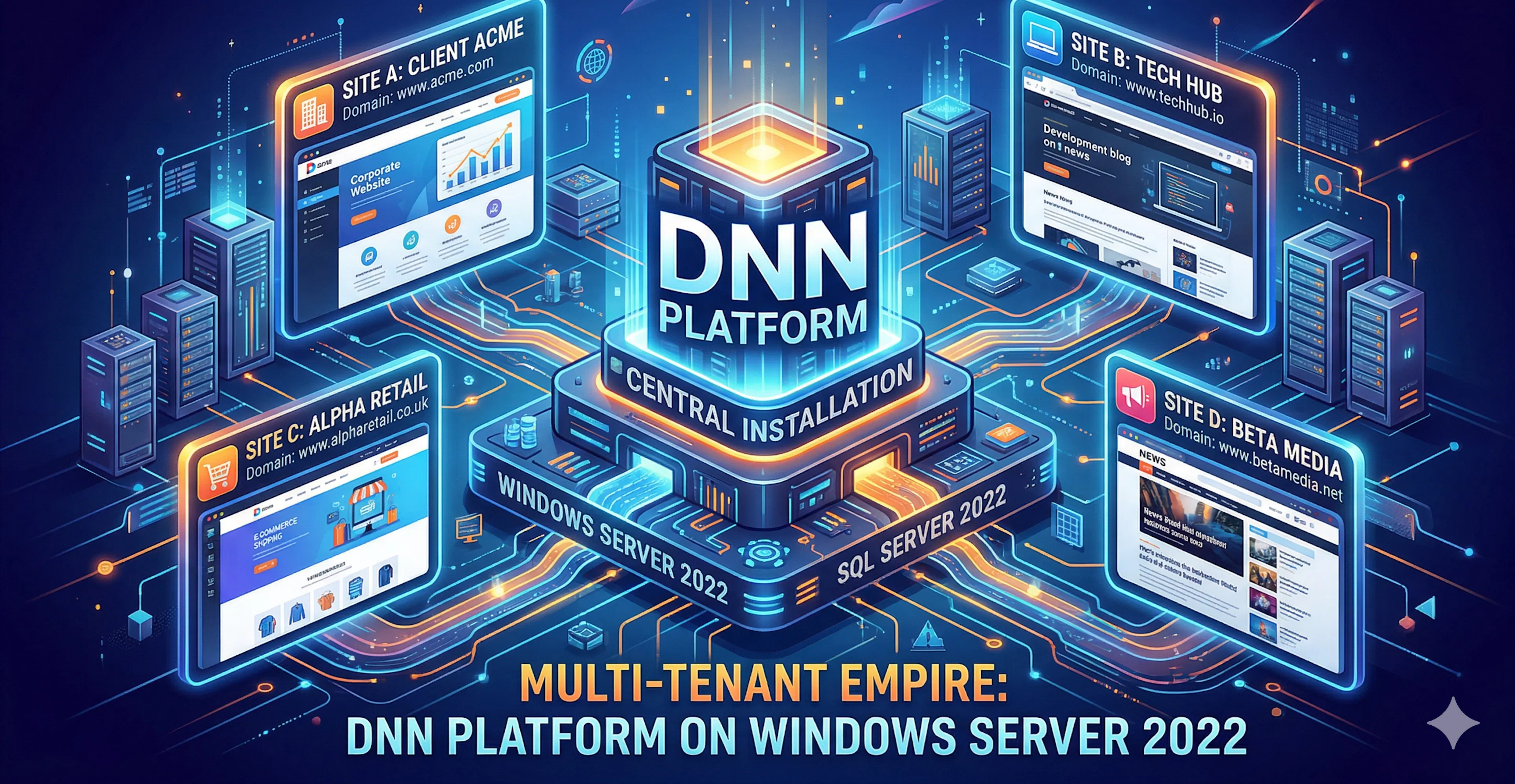 featured image - Building Multi-Tenant Apps with DNN on Windows Server 2022