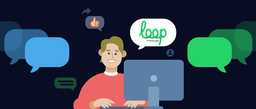 /how-we-increased-user-retention-in-the-loopmessage-app-using-free-messaging feature image