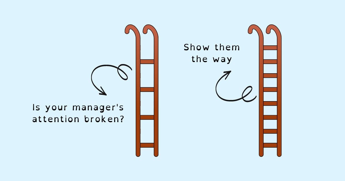 featured image - The 3-step Framework to Getting Your Manager’s Attention (When They're Not Giving You Any)