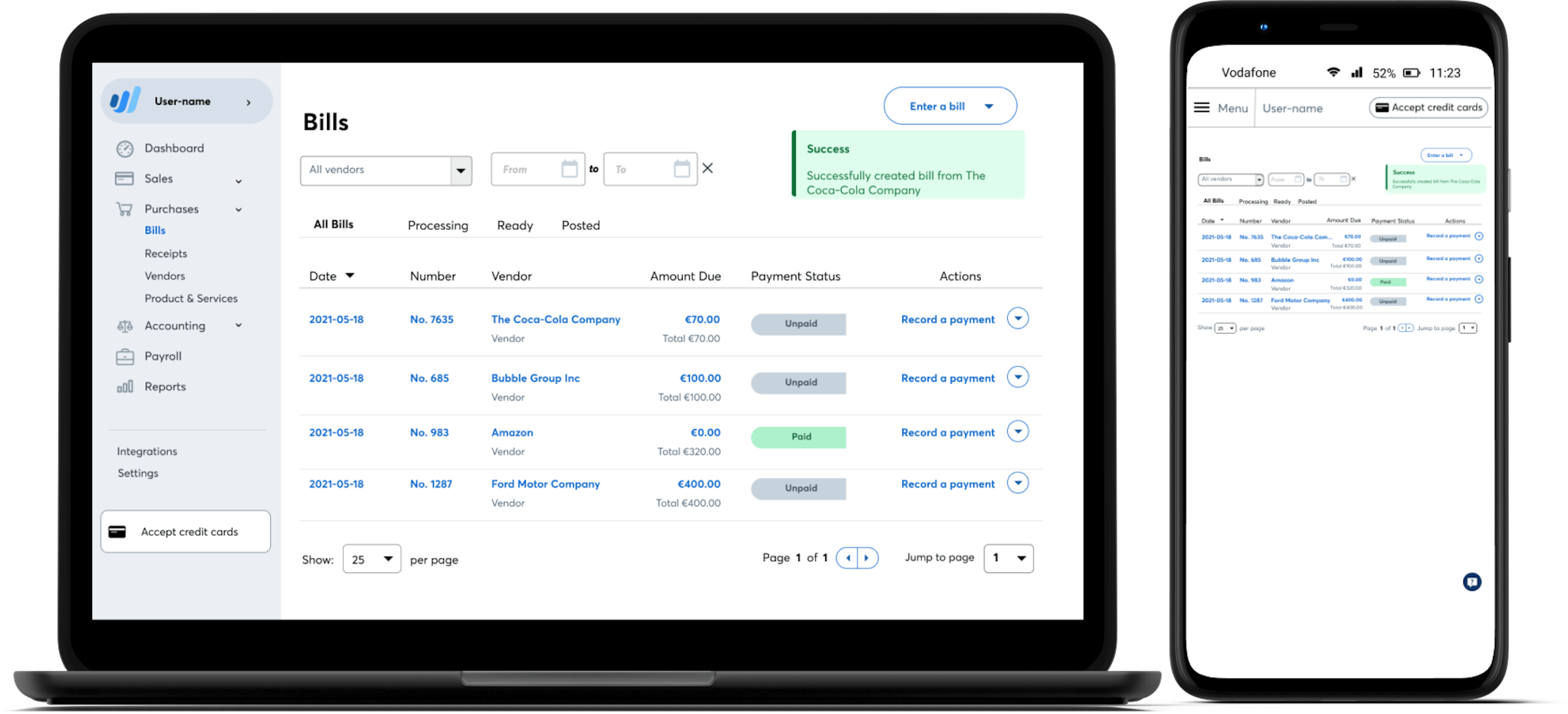 featured image - Wave Accounting's Bill Upload Feature - An Unsolicited Design