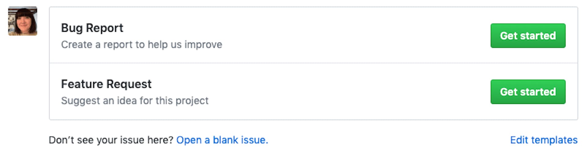 Creating Issues on GitHub