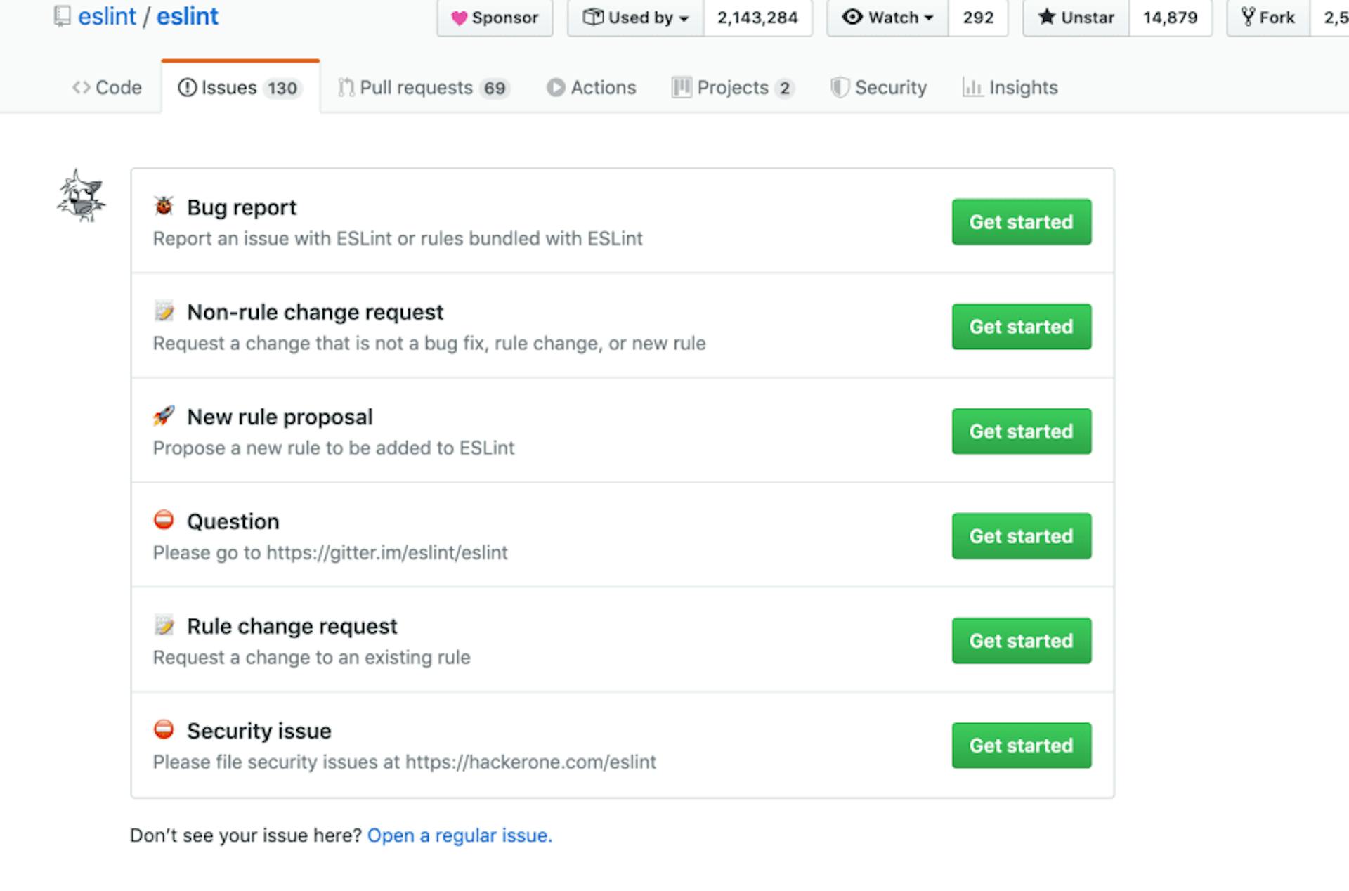 Issue Templates for various Issue Types