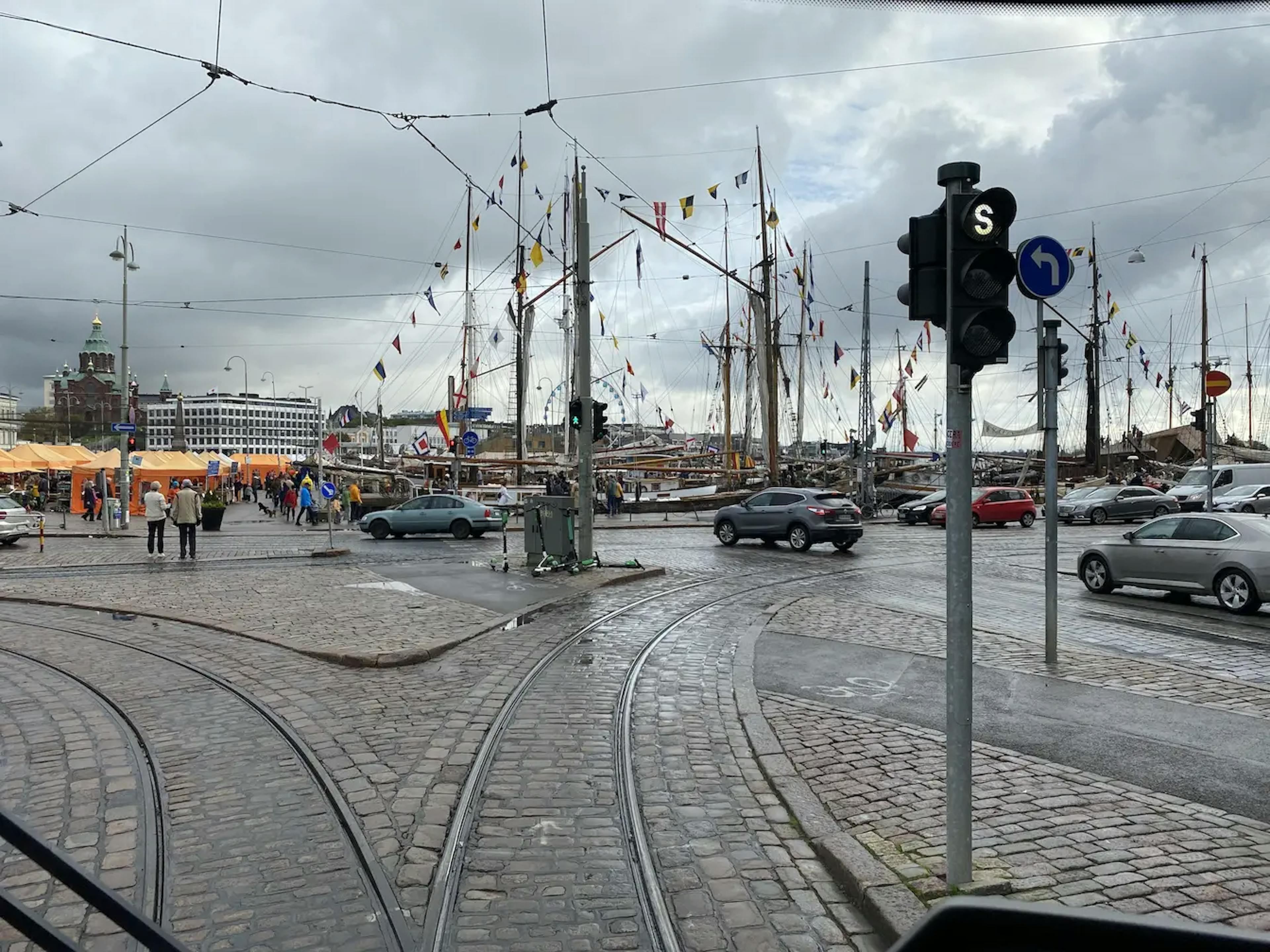 I became a tram driver in Helsinki with the local transport company