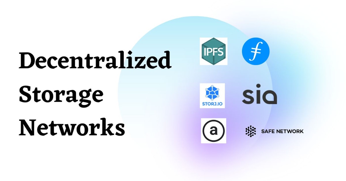 featured image - Decentralized Storage Networks — An Explainer