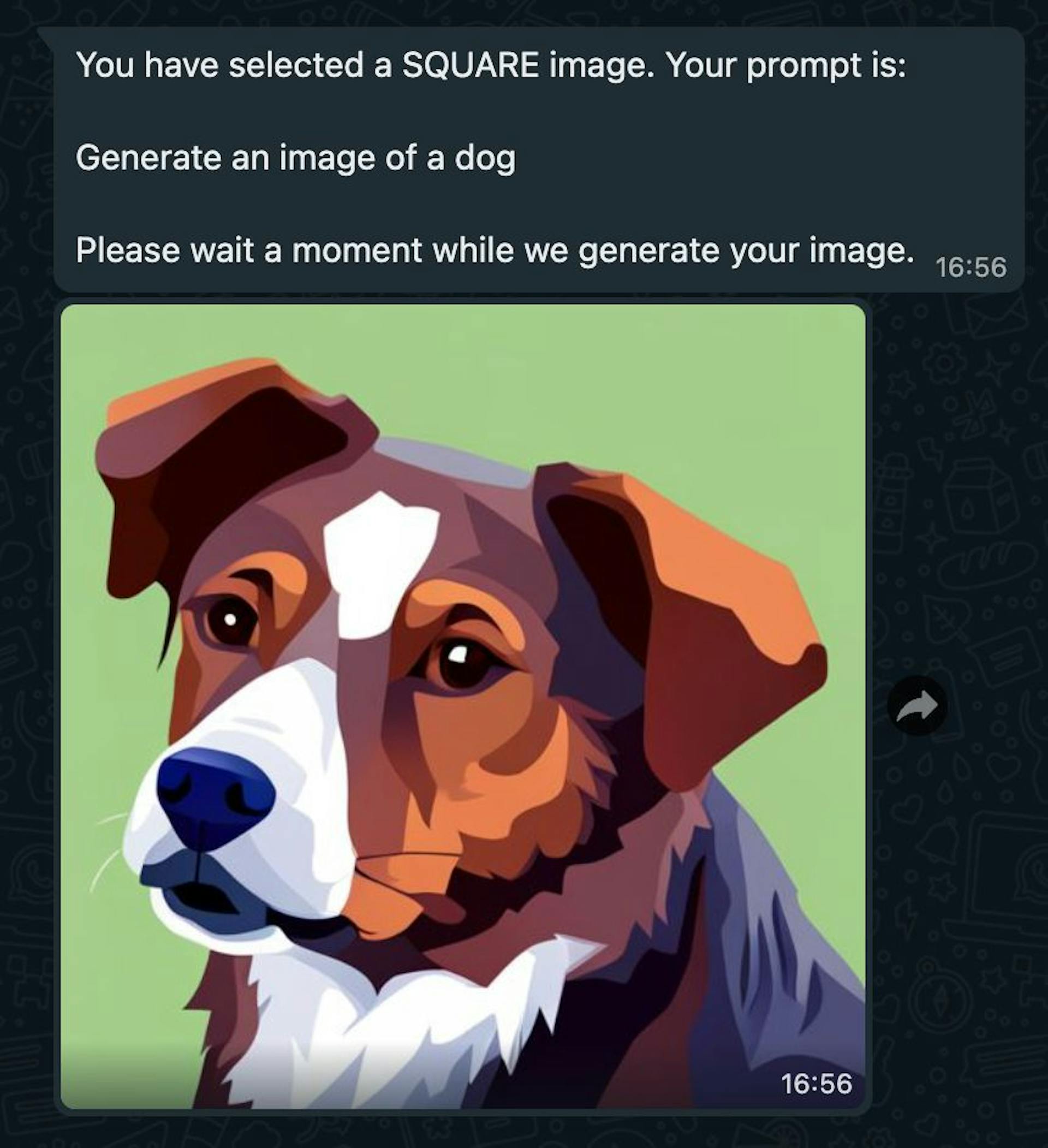 AI-Generated Image of a Dog
