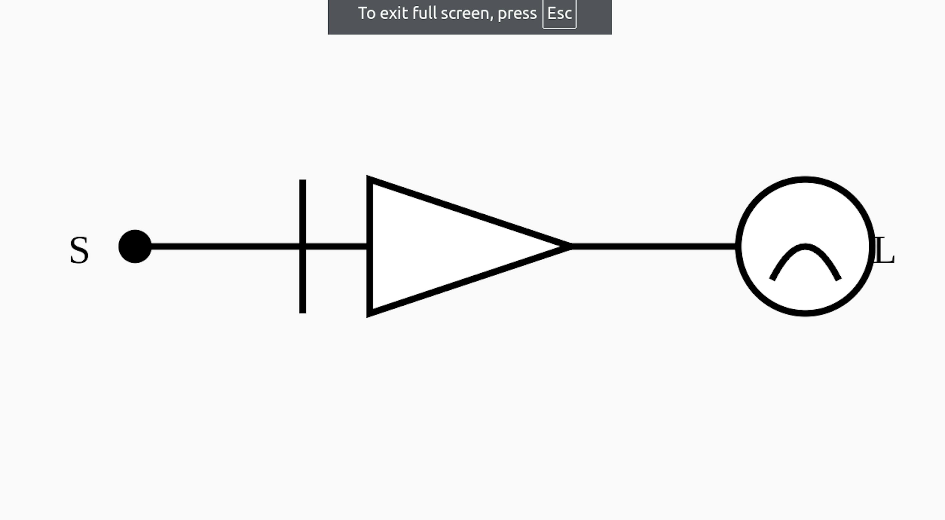 Logic gate switch design. 