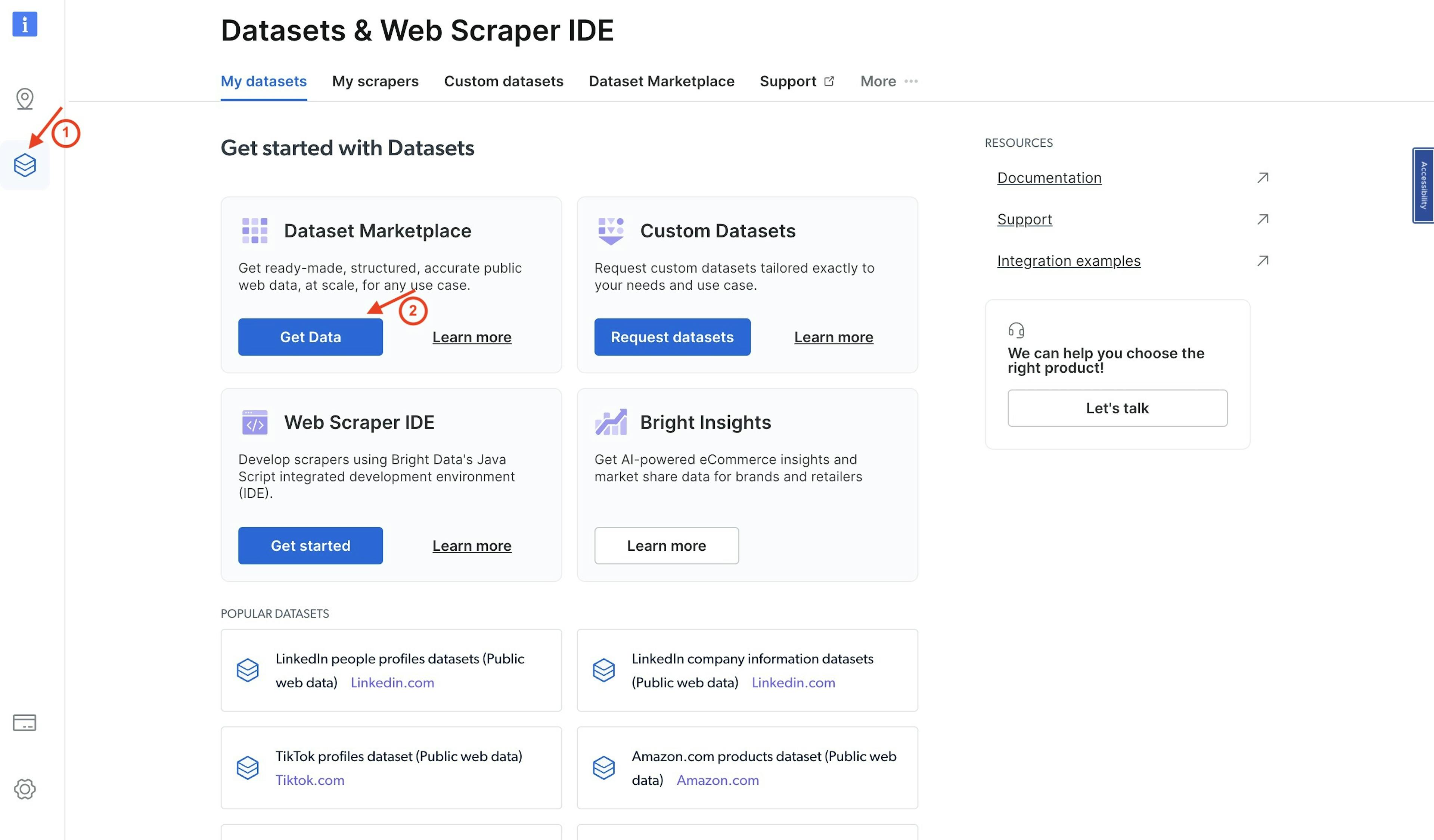 dataset marketplace