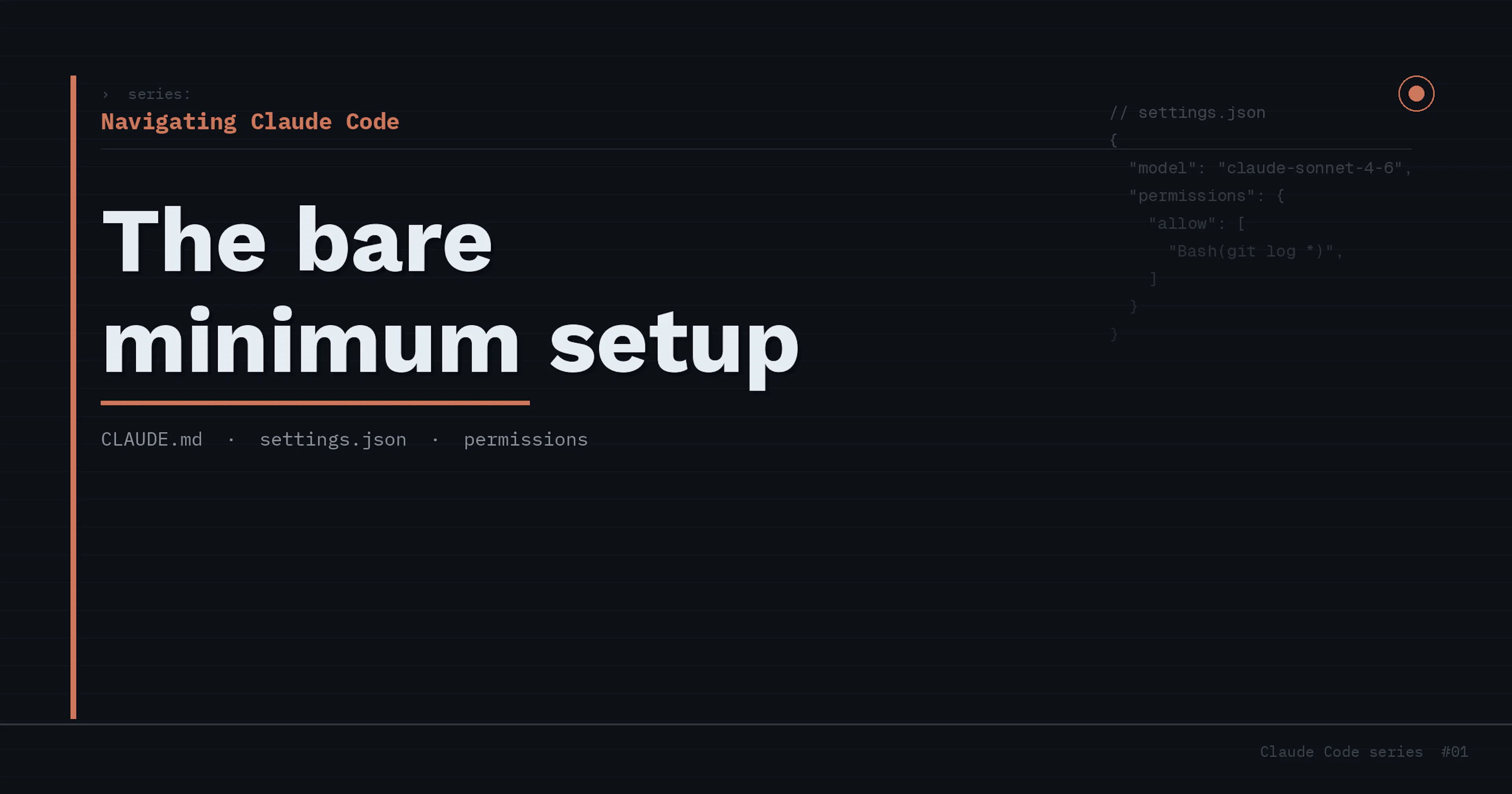 featured image - Navigating Claude Code: The Bare Minimum Setup